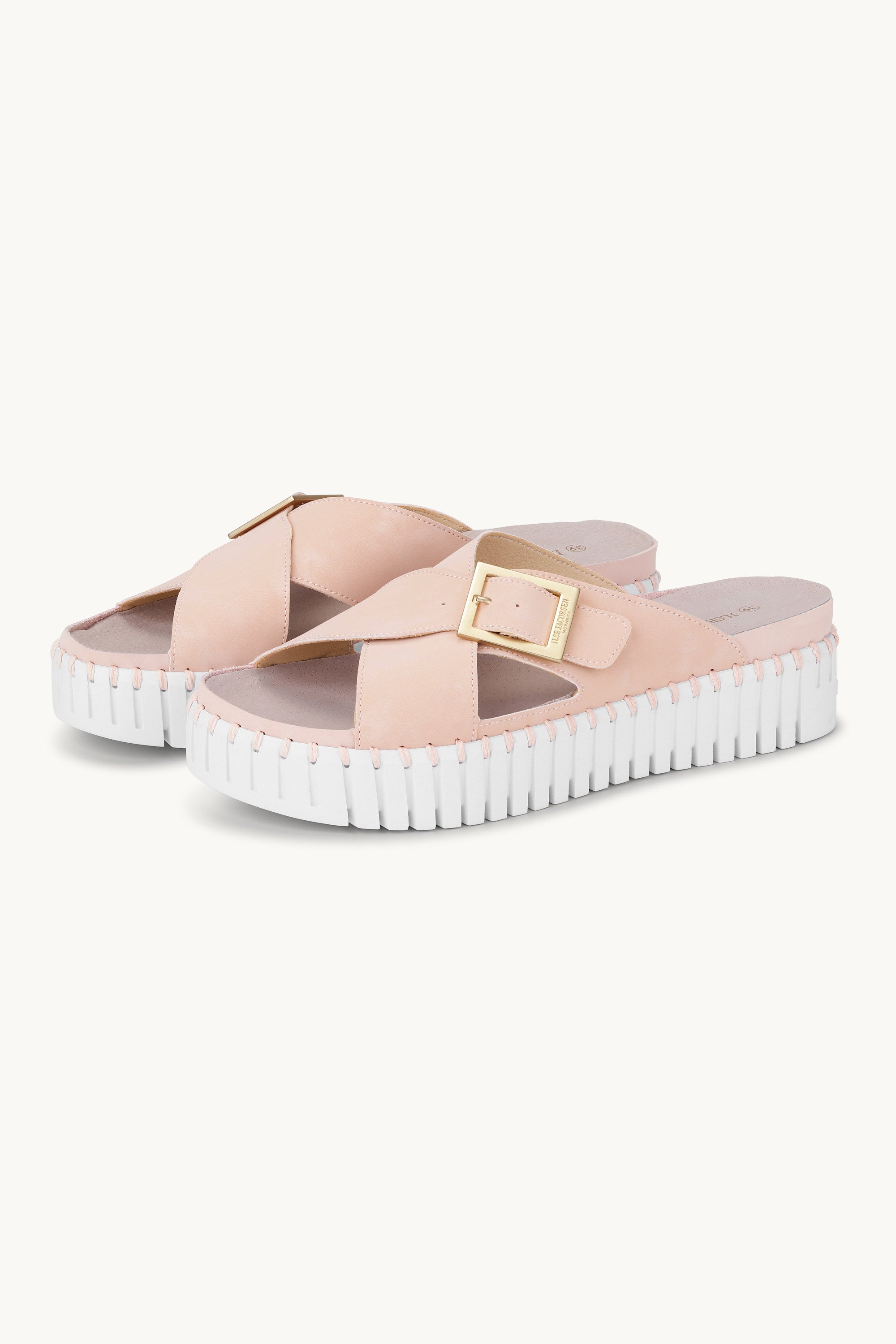 Sandalen Crossover - Adobe Rose White