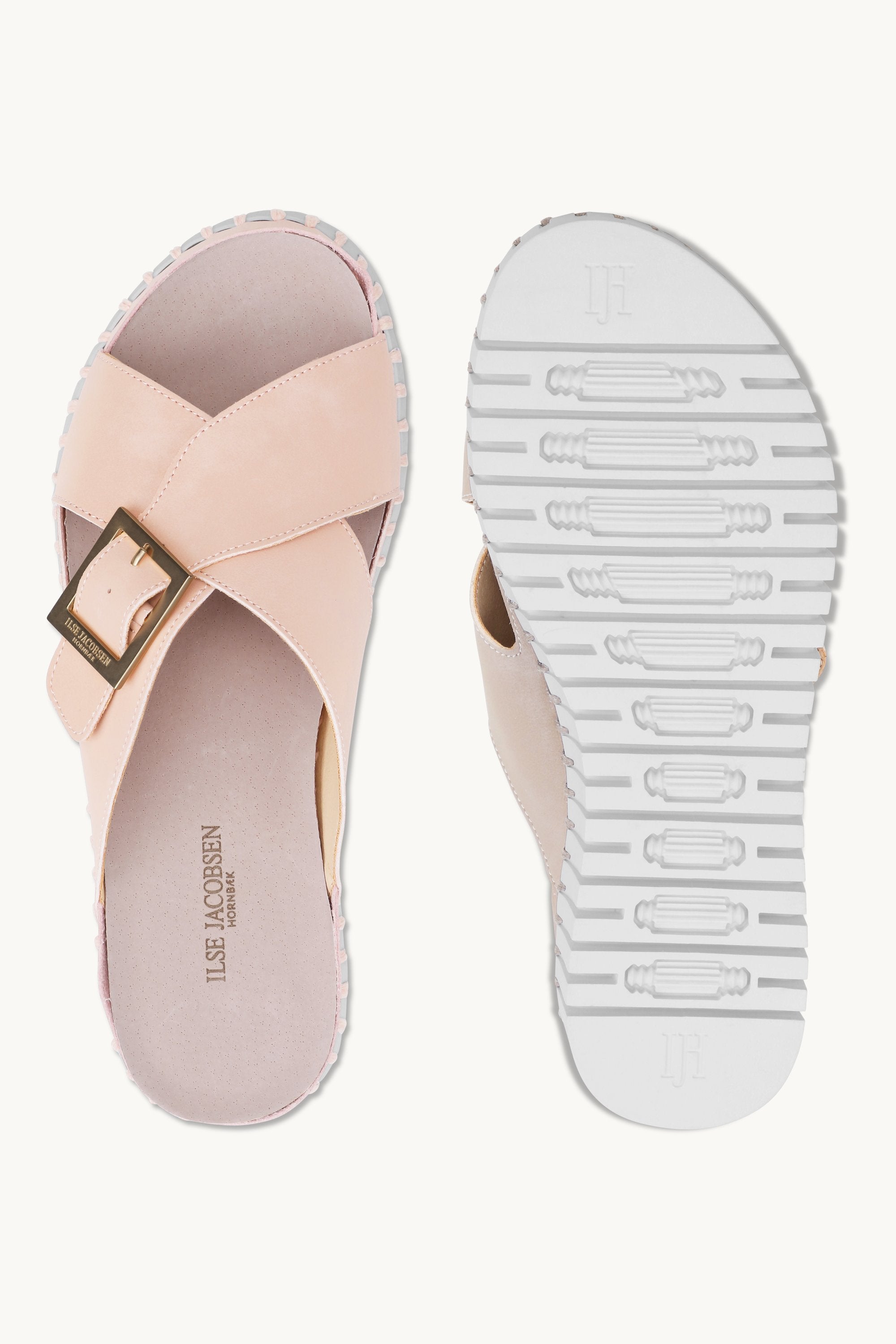 Sandalen Crossover - Adobe Rose White