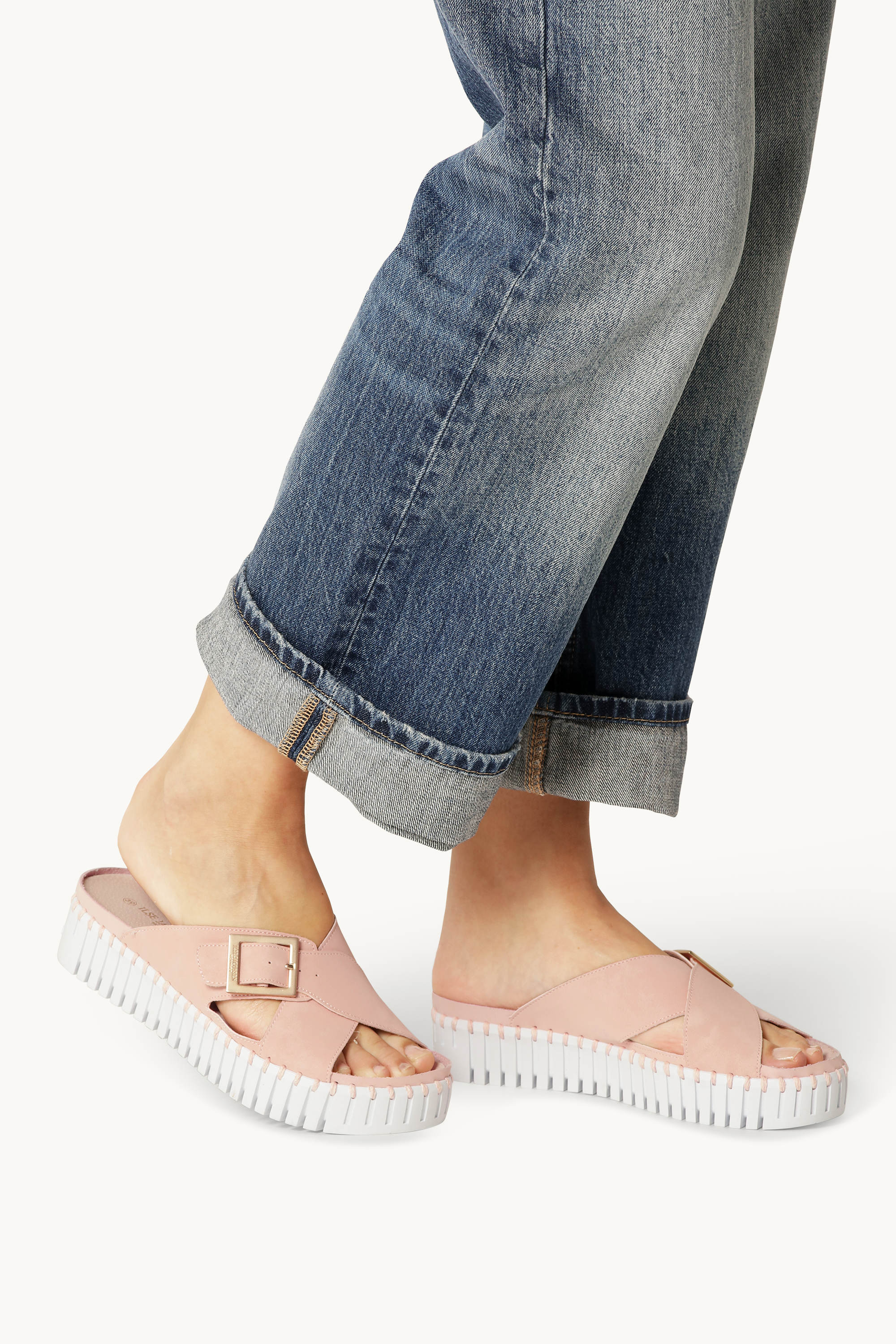 Sandalen Crossover - Adobe Rose White