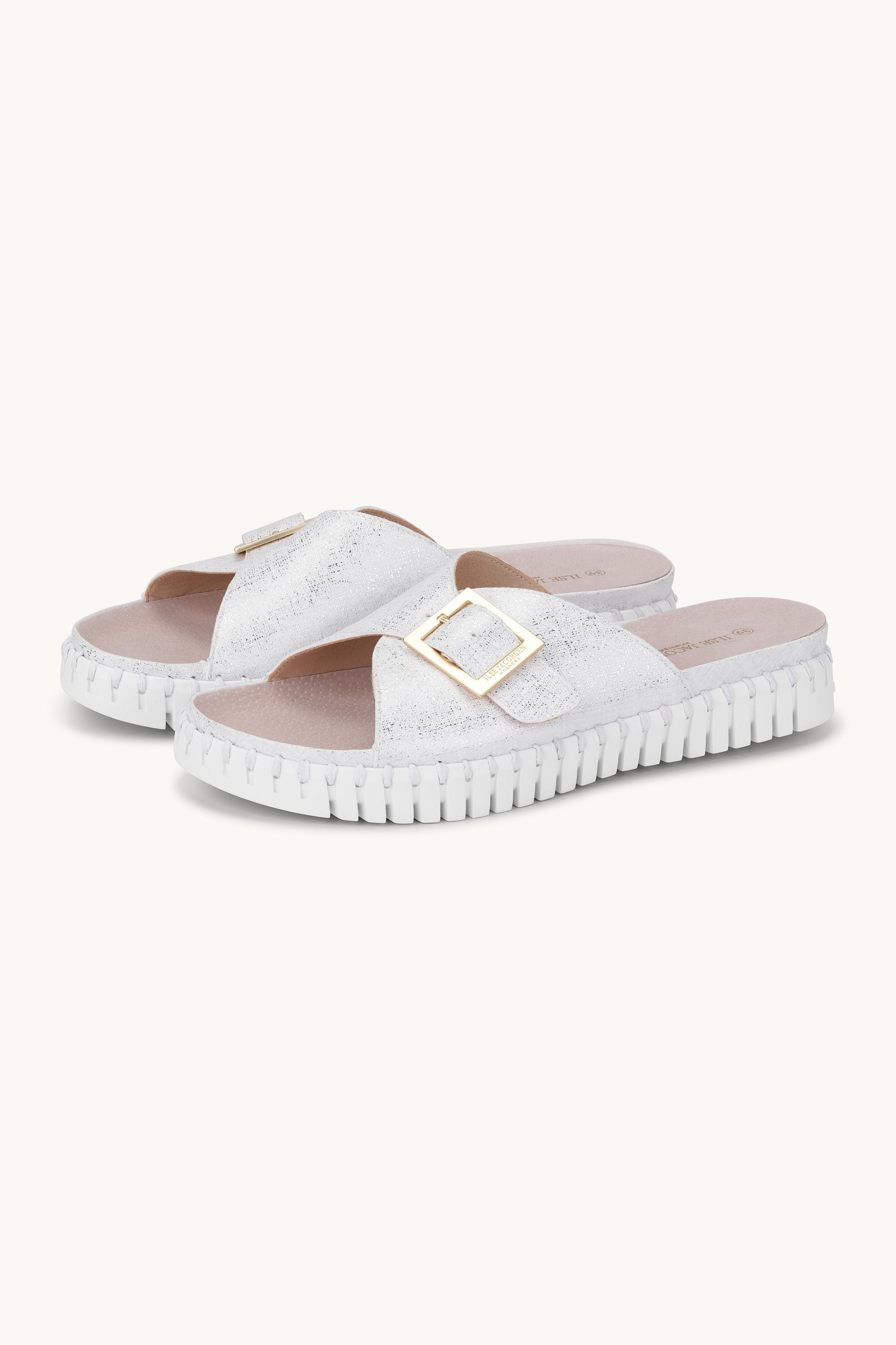Sandalen Schnalle - White White