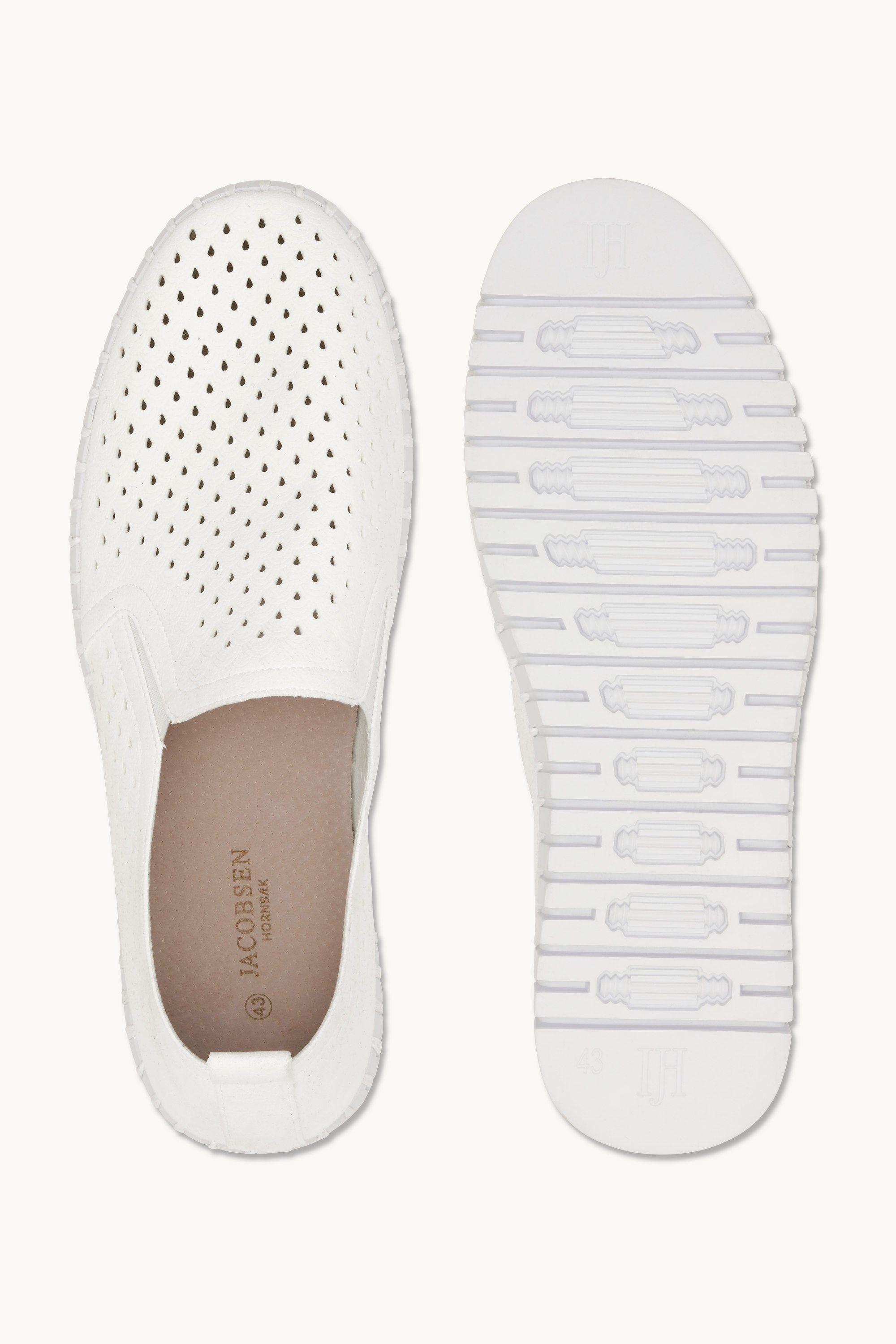 Komfortabler Herrenschuh - White