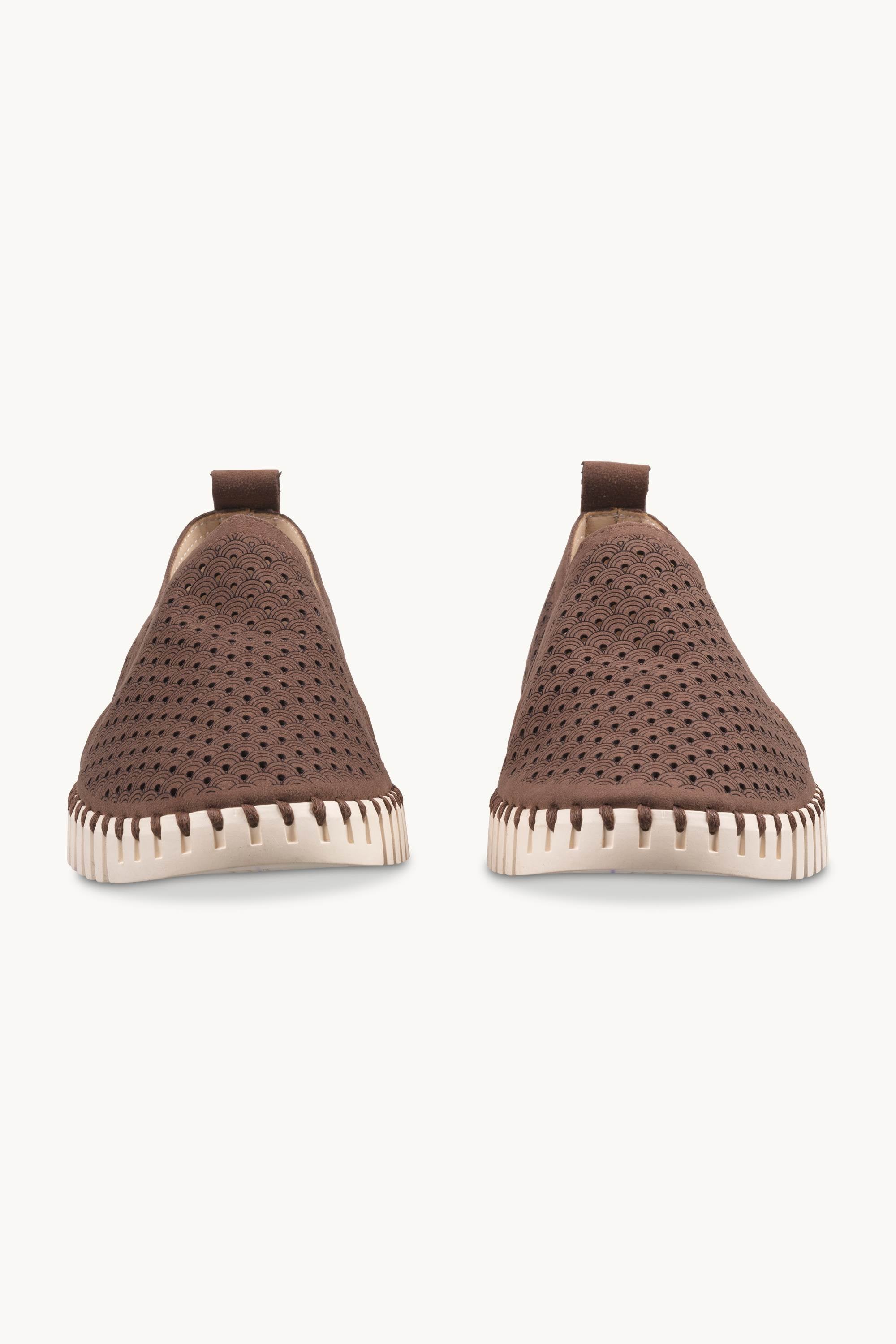 Bequeme Herrenschuhe - Brown Pearled Ivory