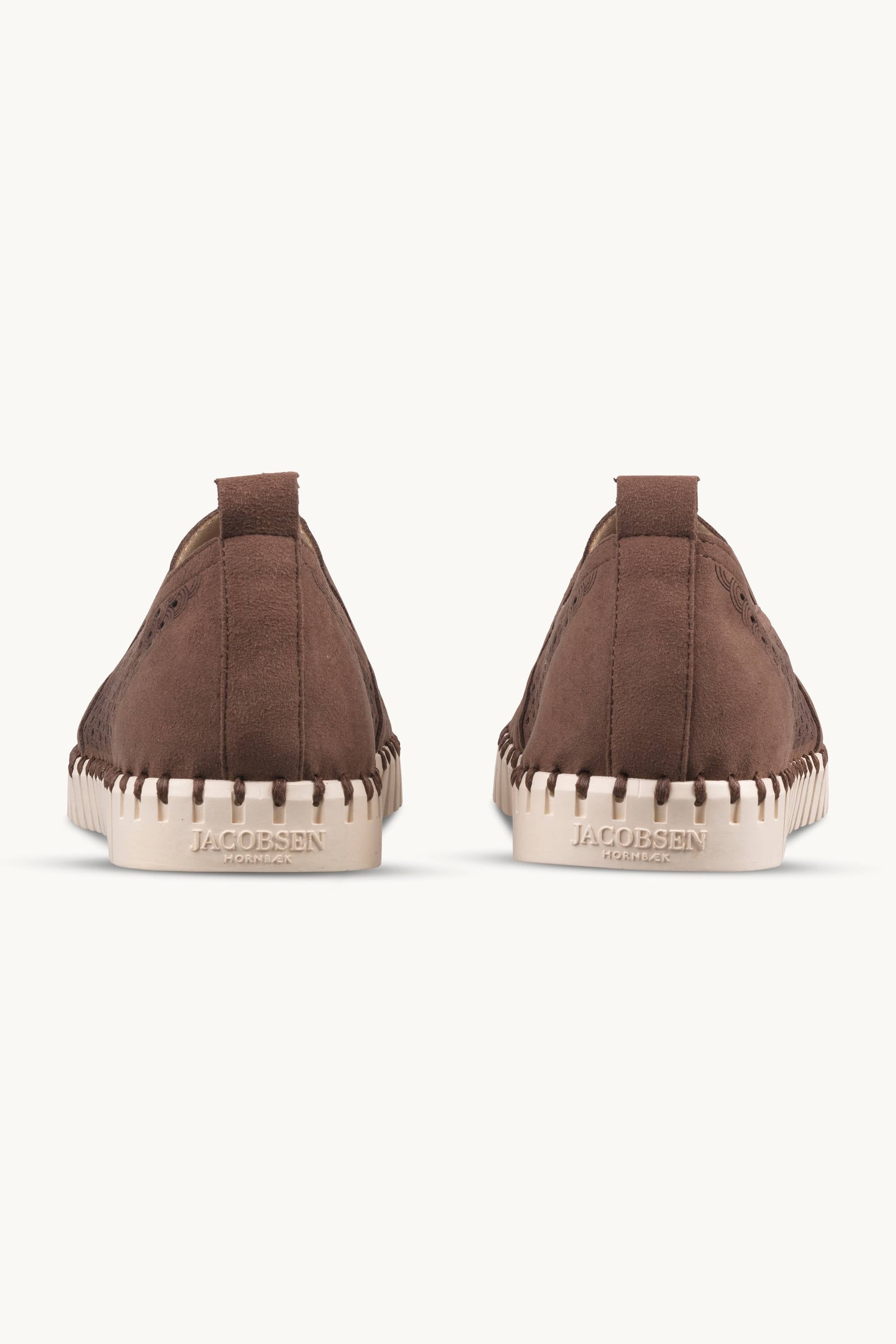 Bequeme Herrenschuhe - Brown Pearled Ivory
