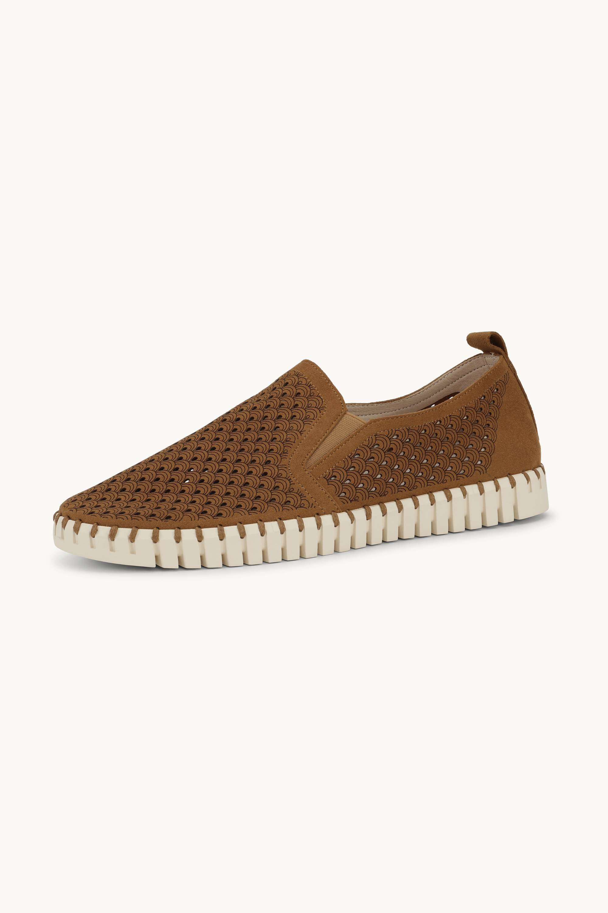 Bequeme Herrenschuhe - Cashew