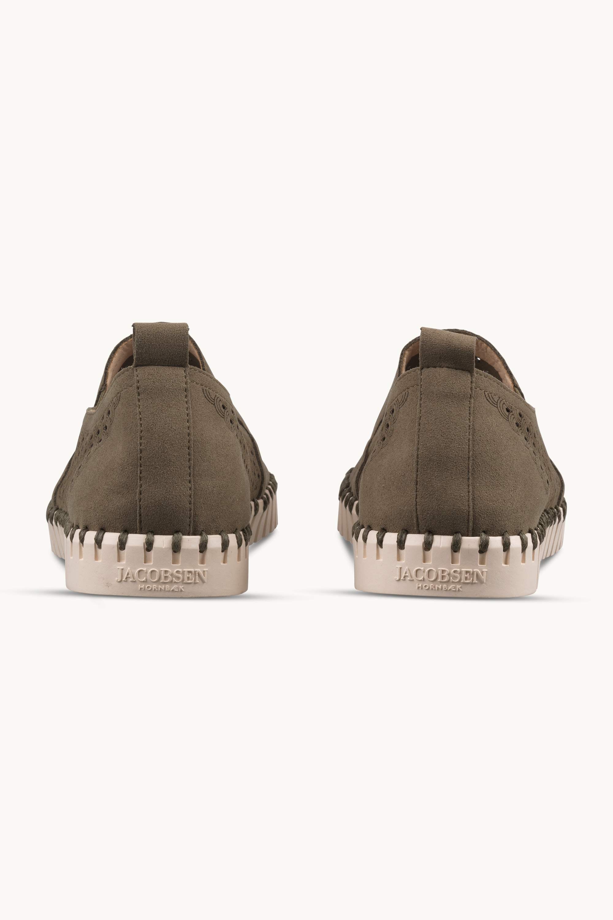 Bequeme Herrenschuhe - Deep Olive Pearled Ivory