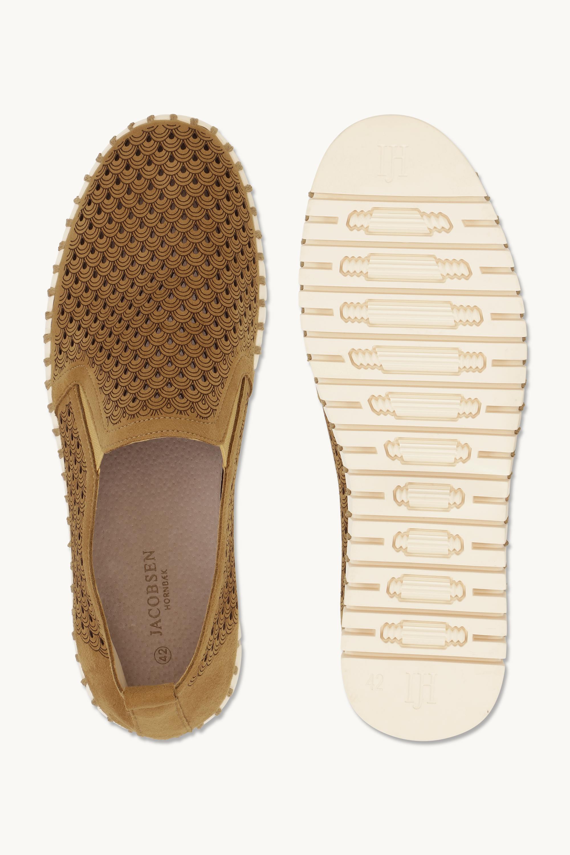 Bequeme Herrenschuhe - Goldy Pearled Ivory