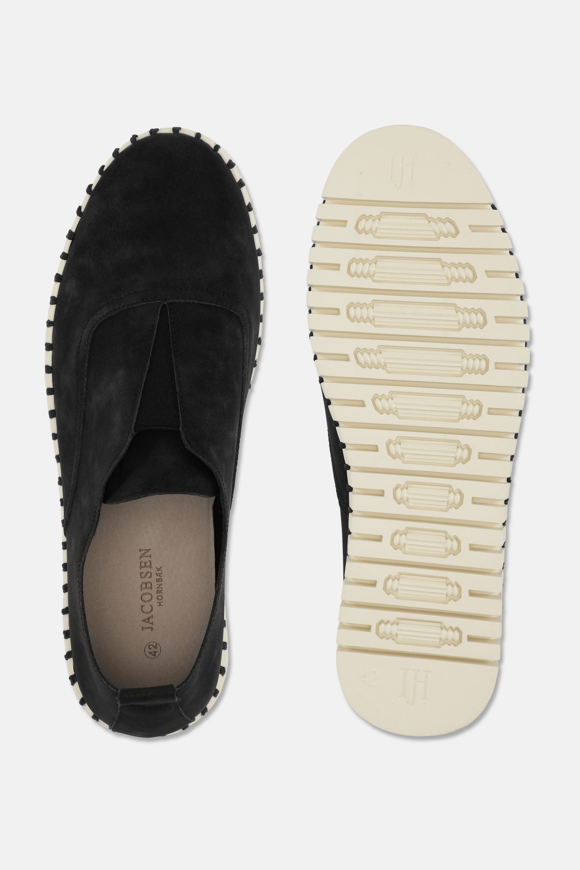 Bequeme Herrenschuhe - Black Pearled Ivory