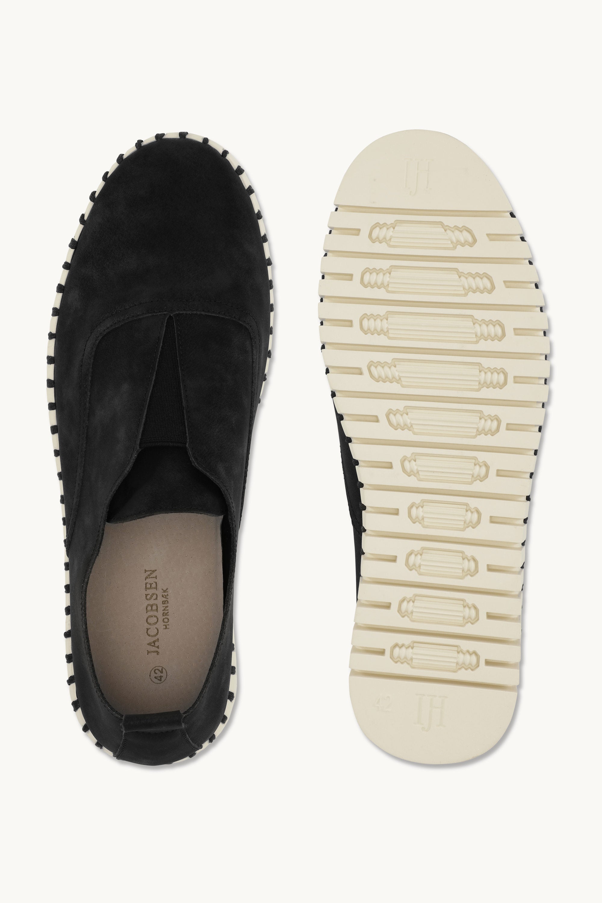 Bequeme Herrenschuhe - Black Pearled Ivory
