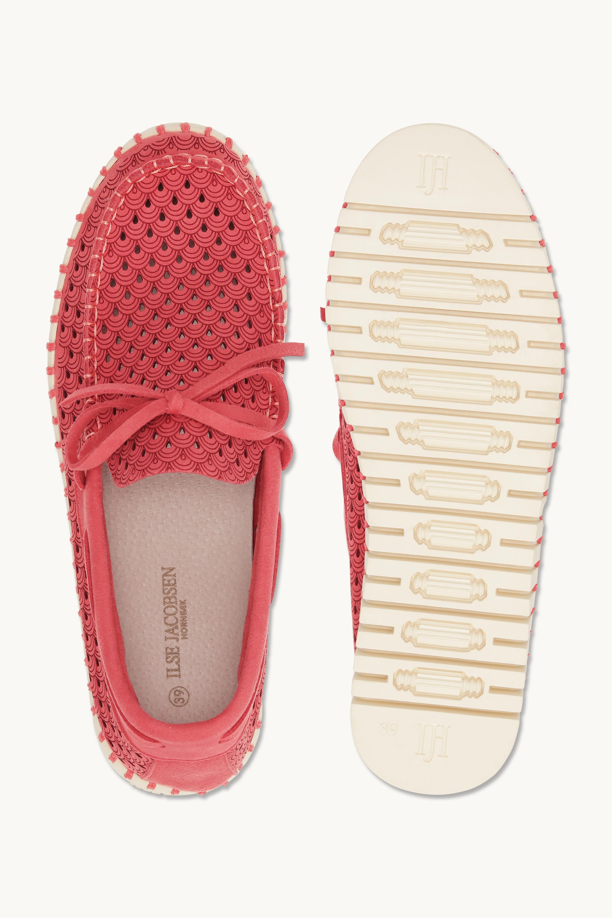 Tulip Sailor Shoe - Baked Apple Pearled Ivory