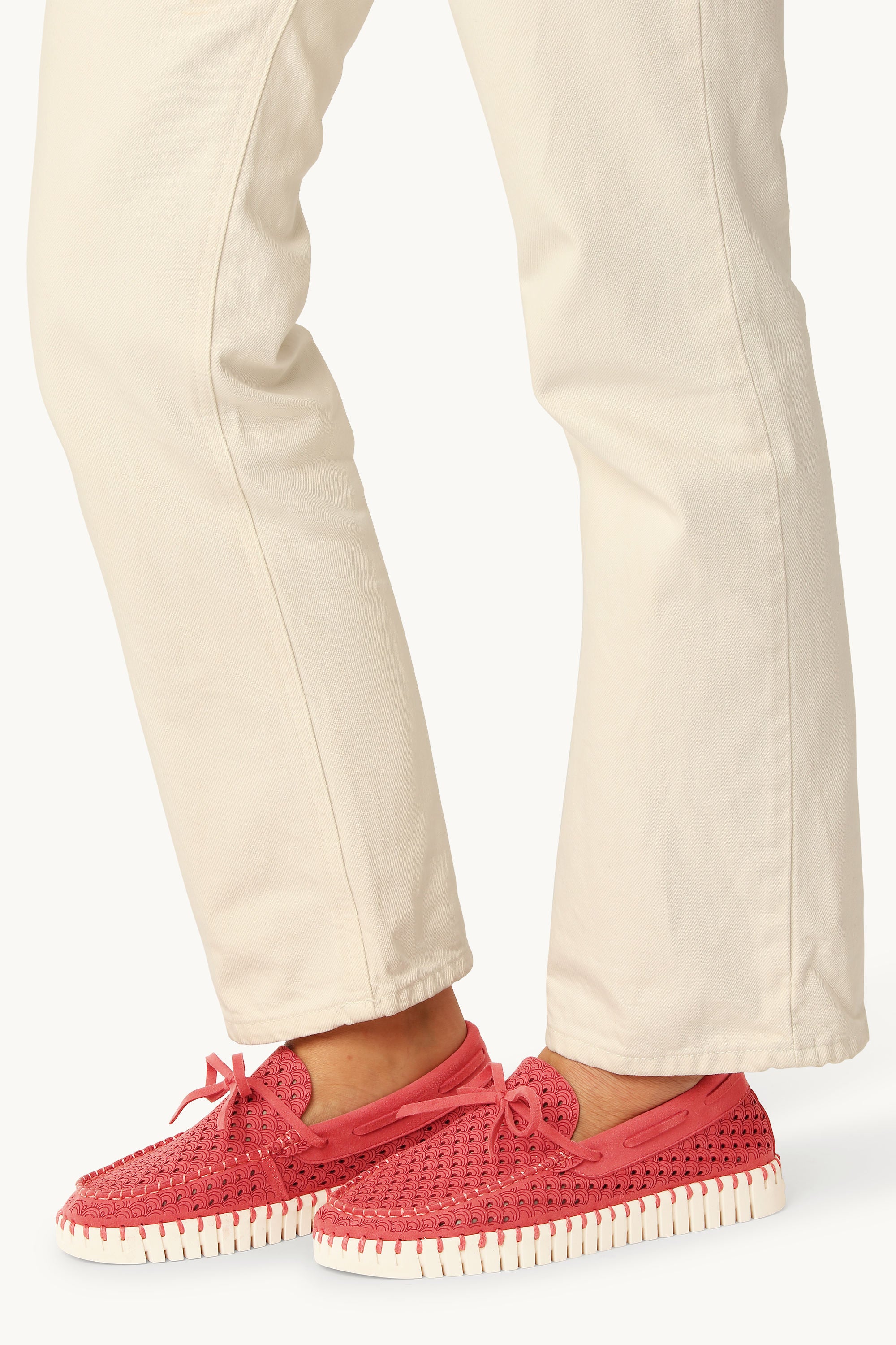 Tulip Sailor Shoe - Baked Apple Pearled Ivory