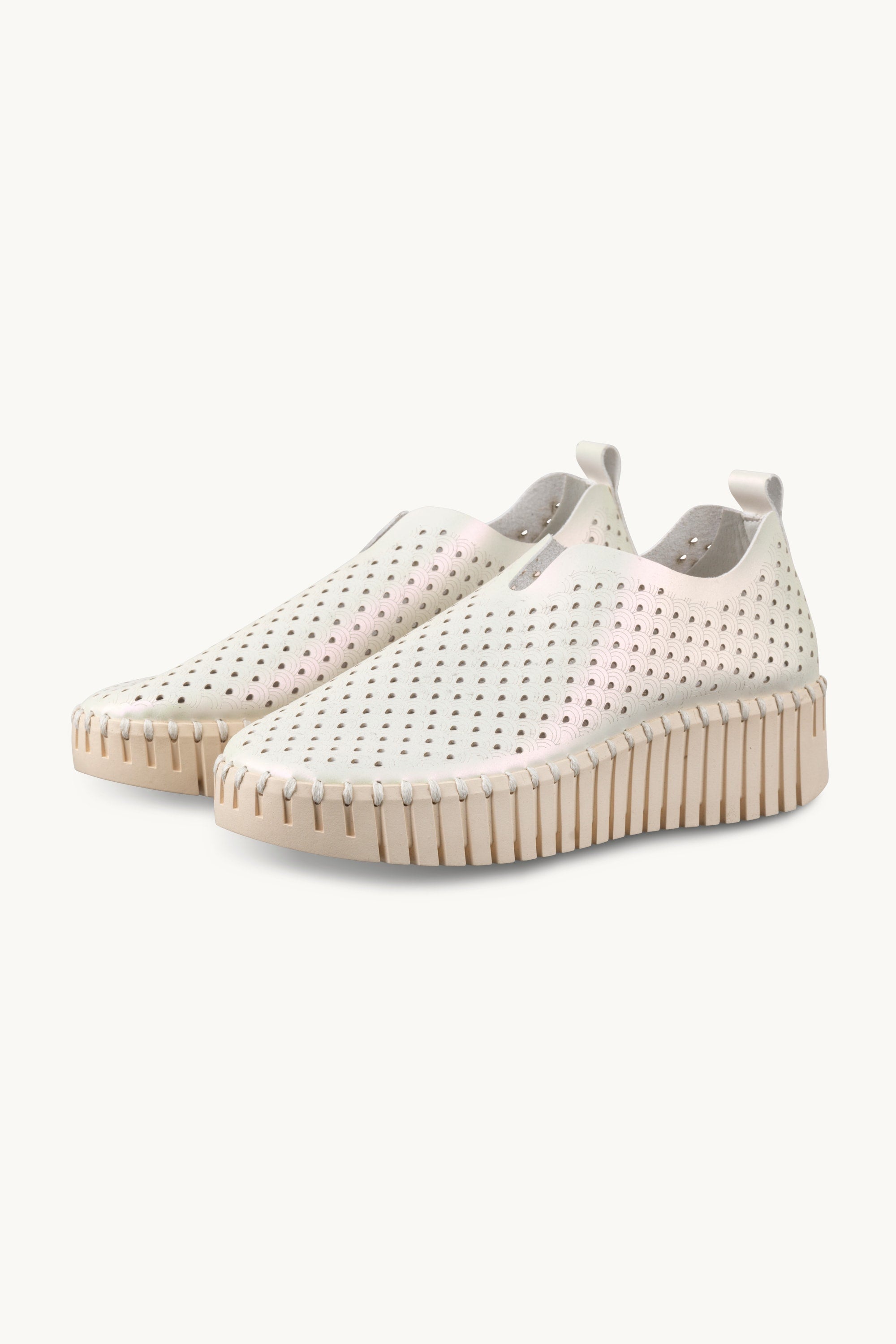 Tulip Slip-On Wedge - Whitecap Pearled Ivory