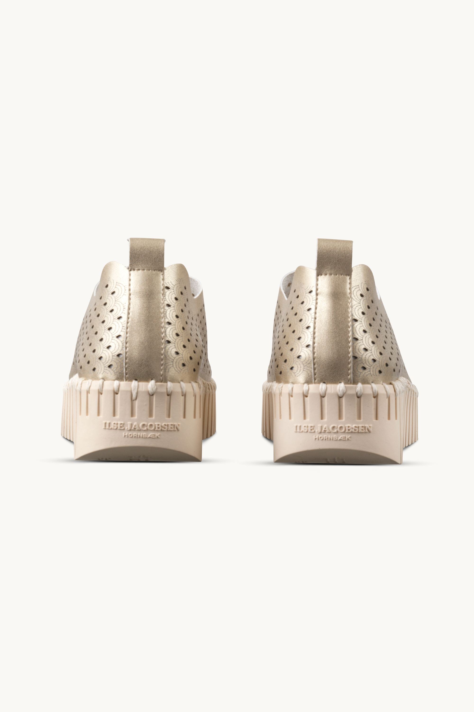 Tulip Slip-On Wedge - Platin Pearled Ivory