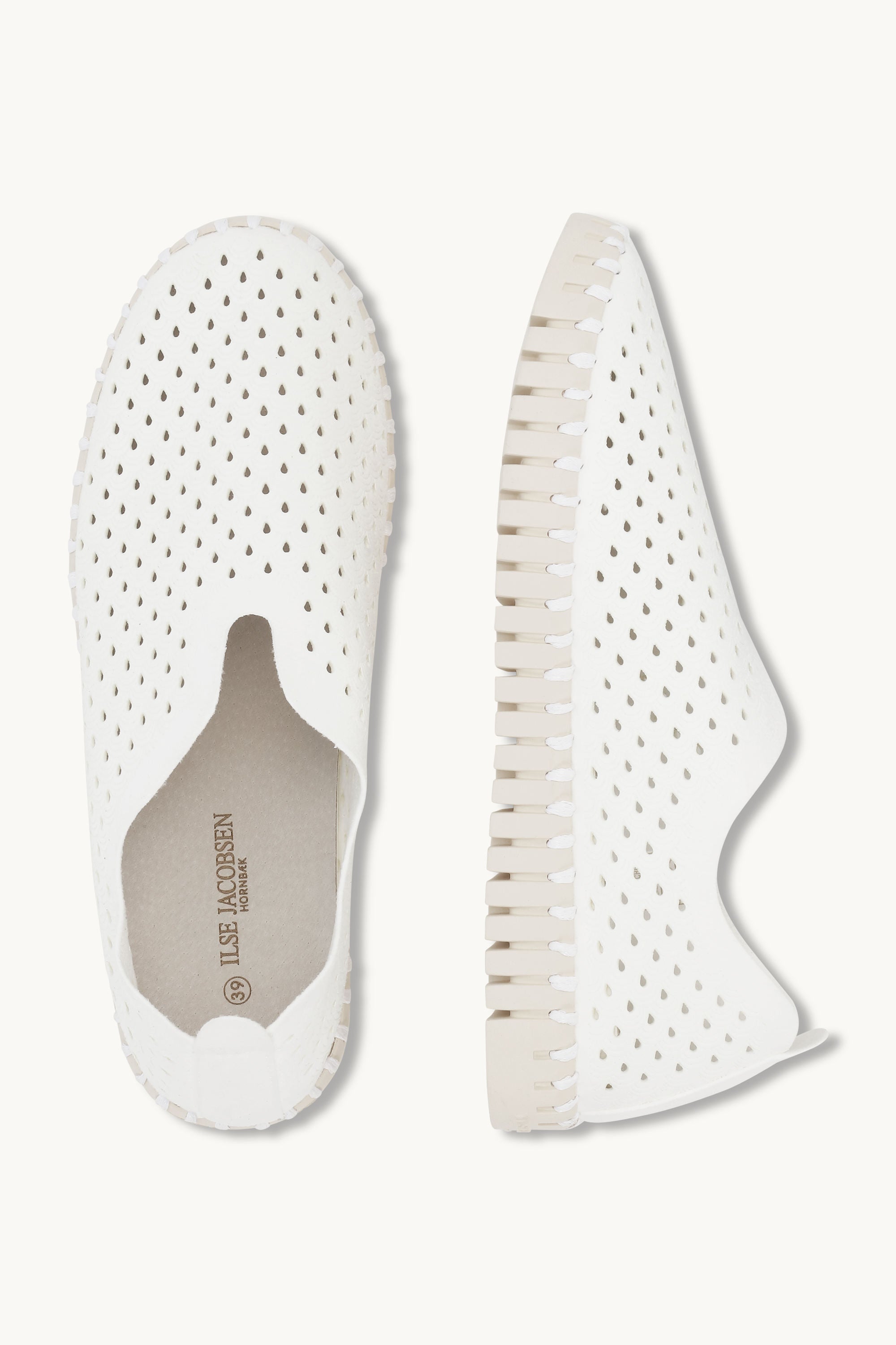 Tulip Slipper - White