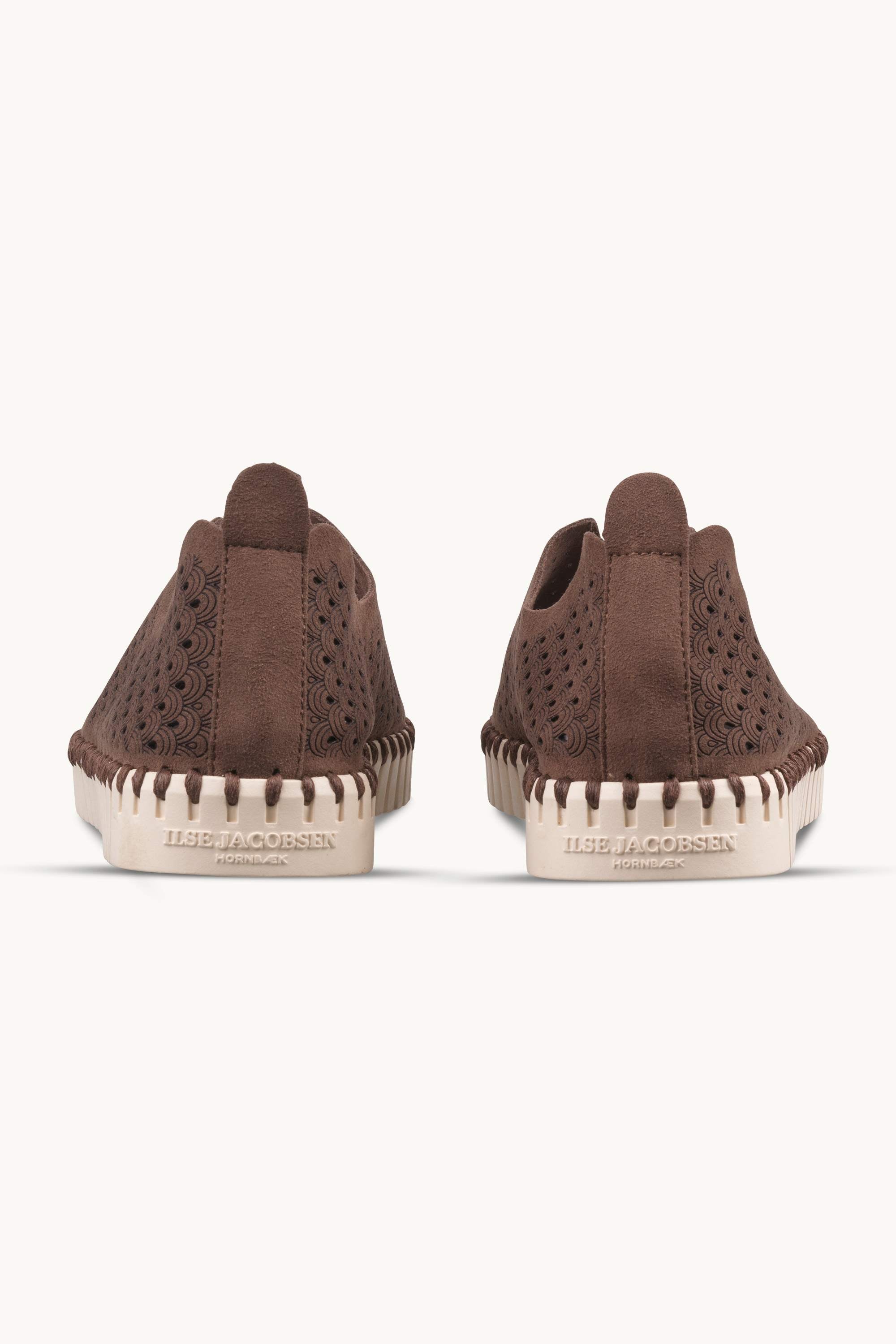 Tulip Schuh - Brown Pearled Ivory