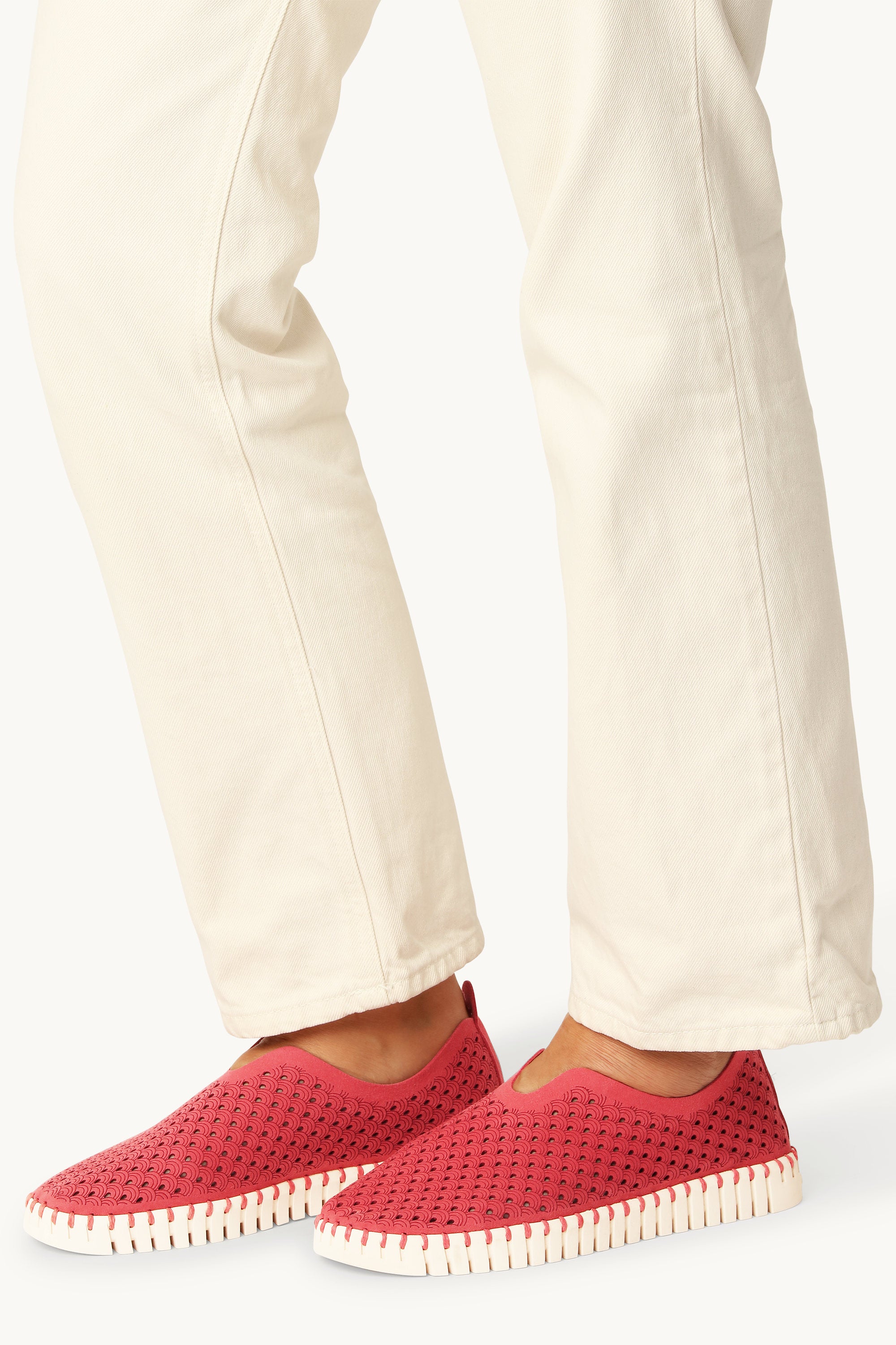 Tulip Slipper - Baked Apple Pearled Ivory