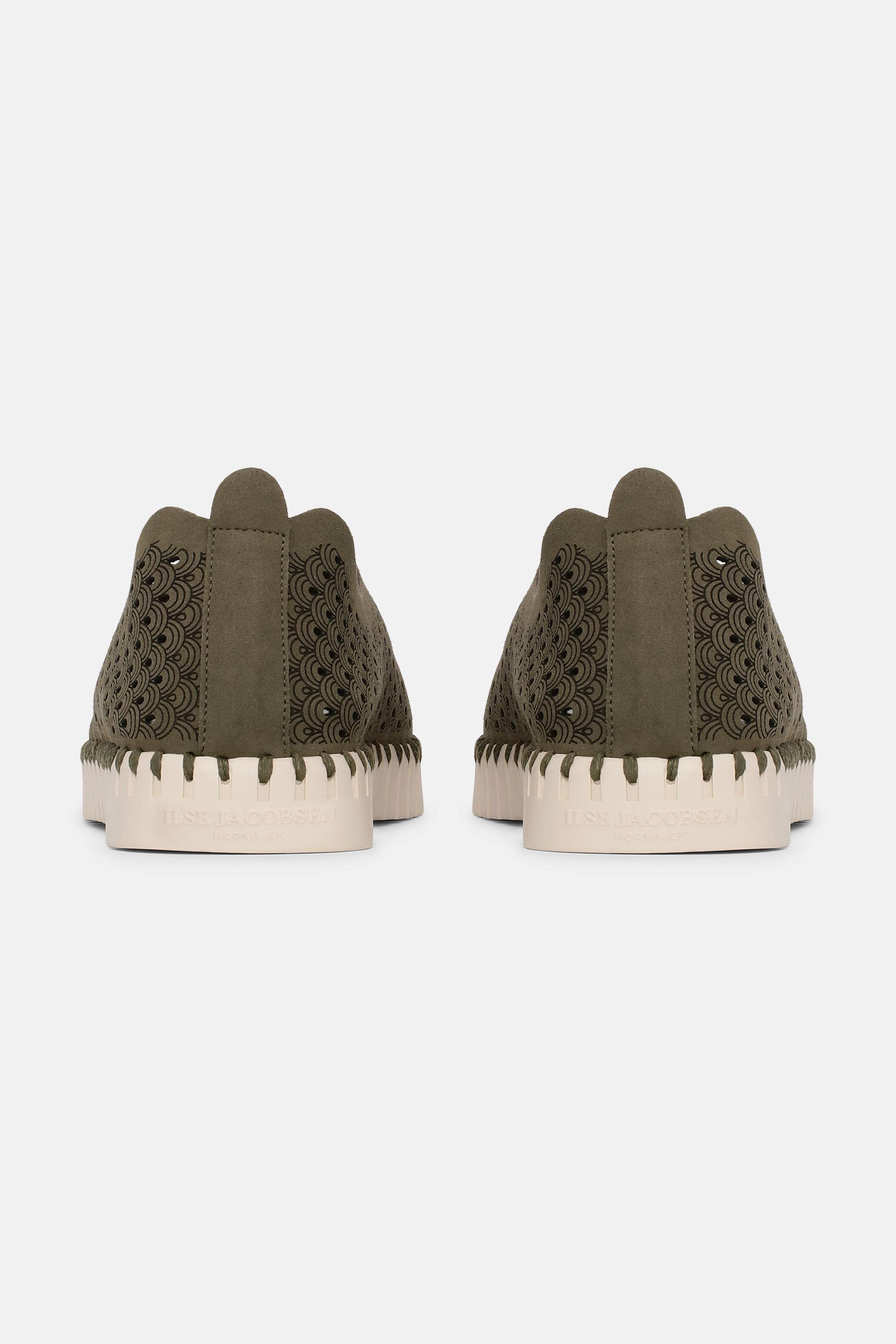 Tulip Slipper - Deep Olive