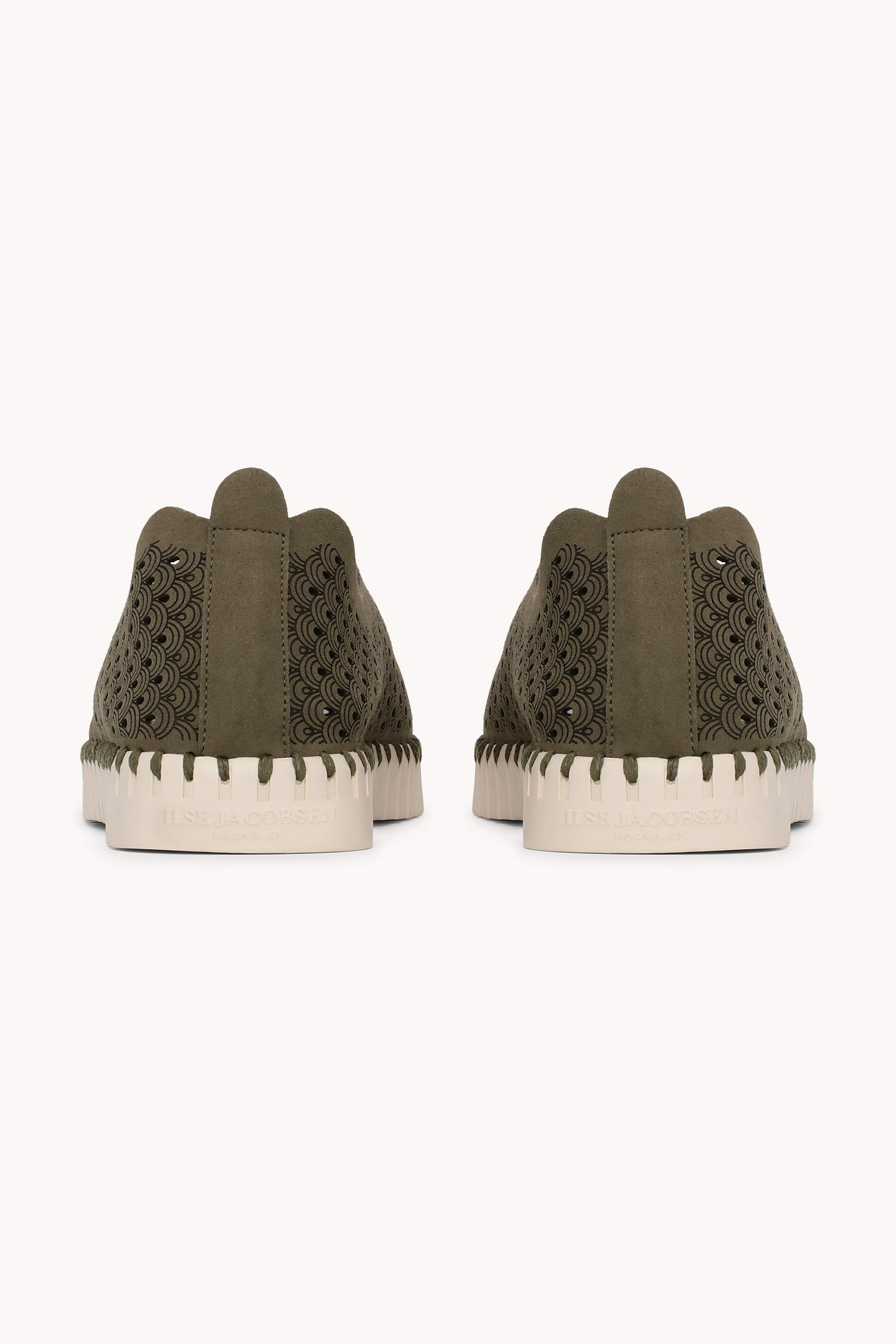 Tulip Slipper - Deep Olive