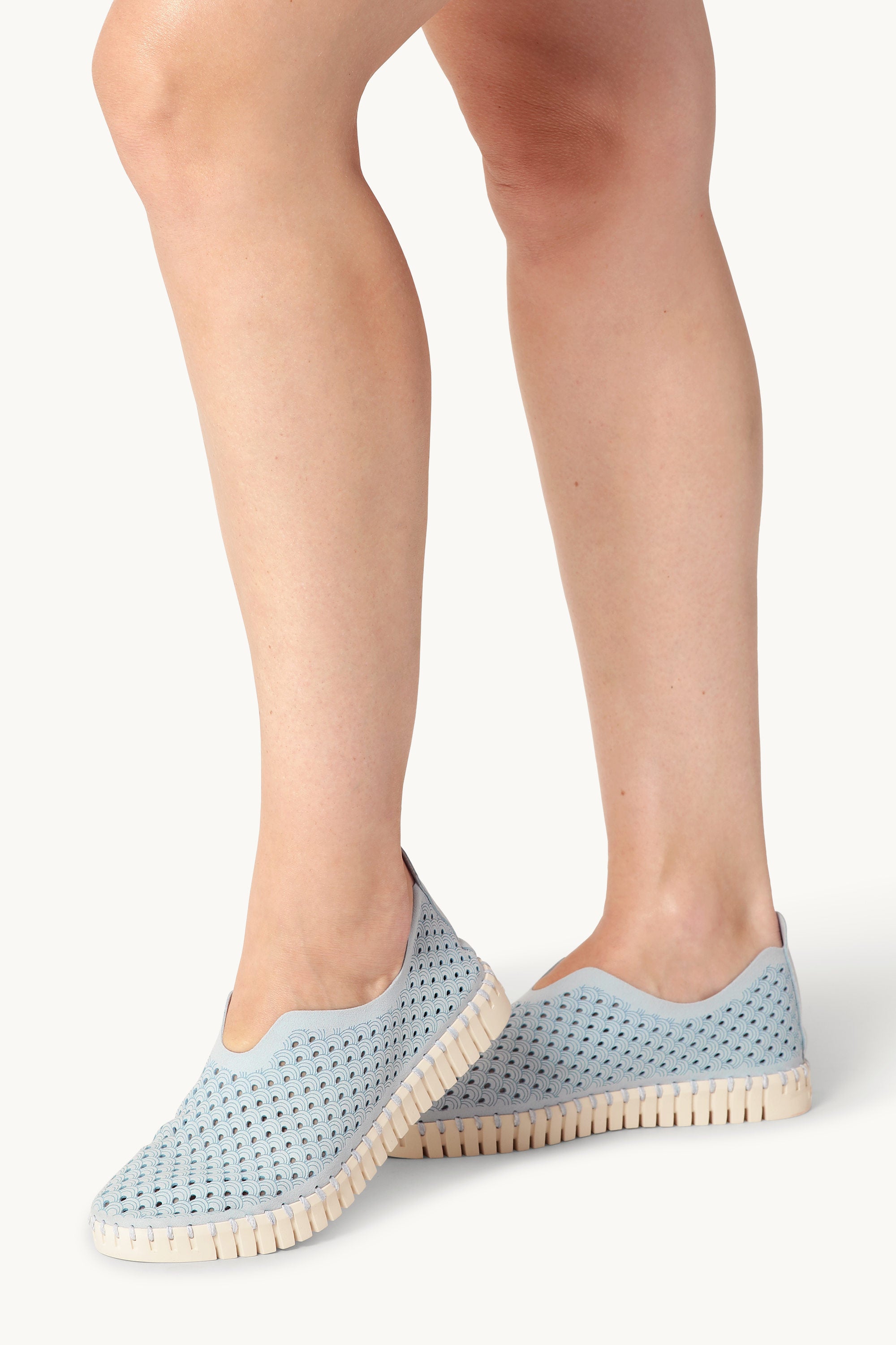 Tulip Slipper - Ash Blue