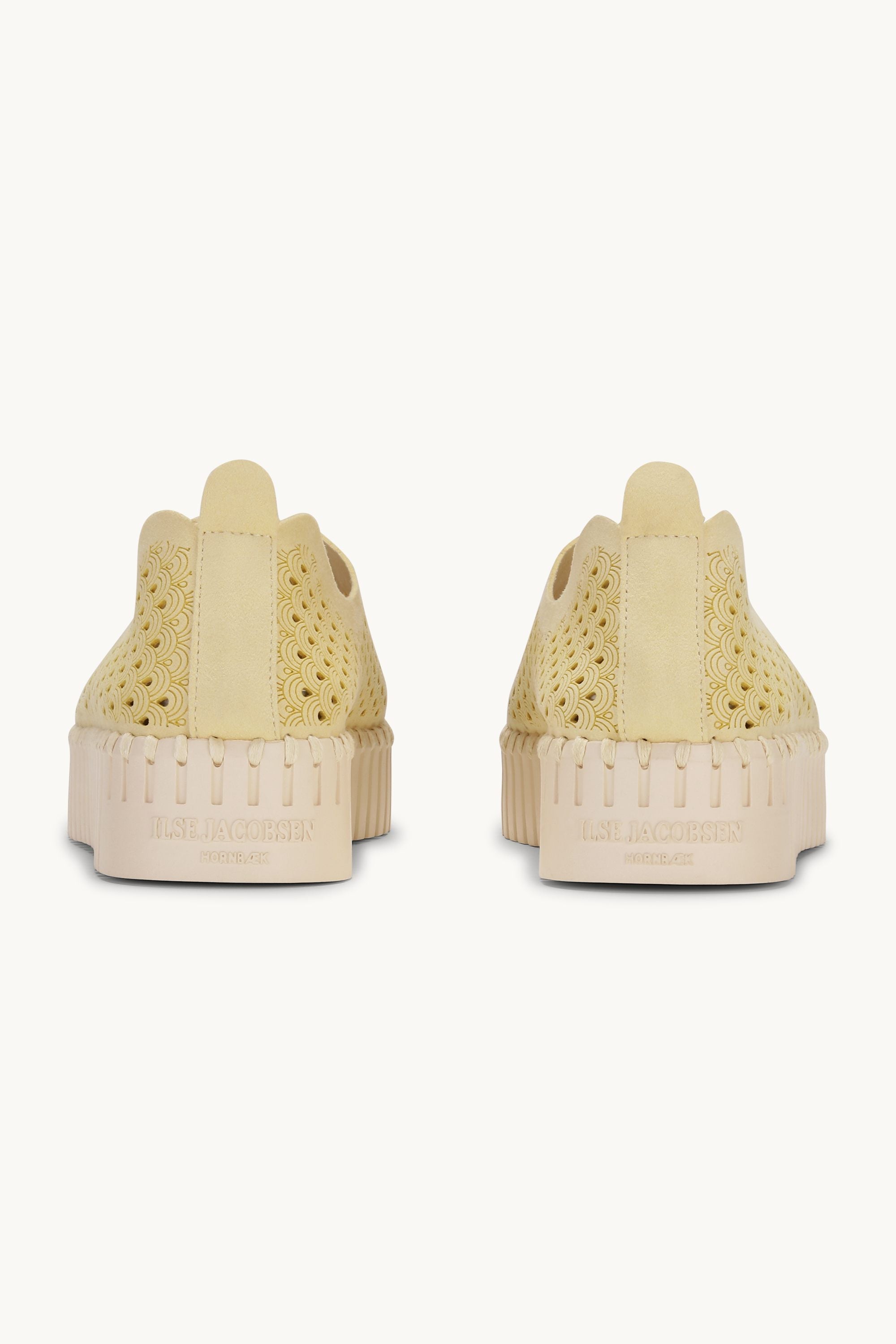 Platform Tulip Slipper - Double Cream