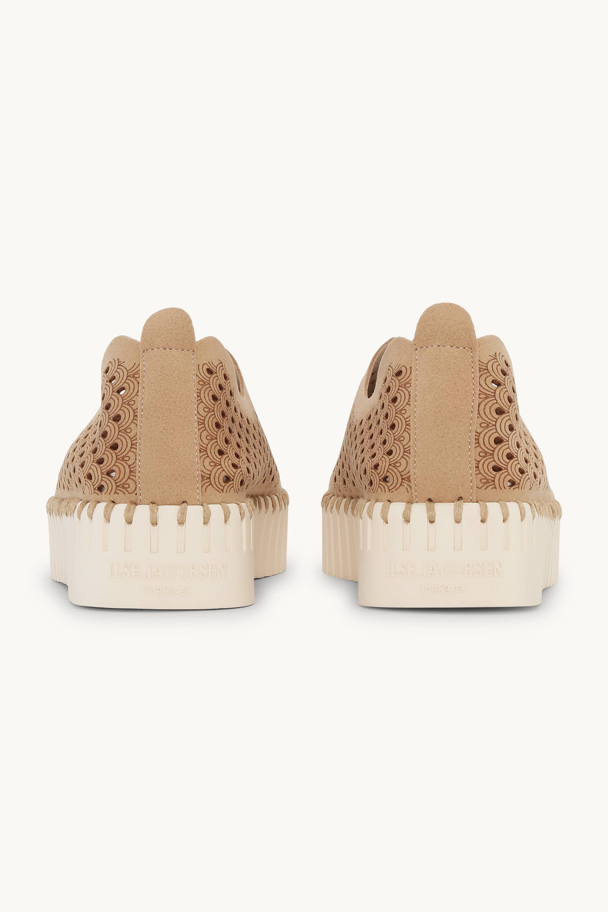Platform Tulip Slipper - Latte
