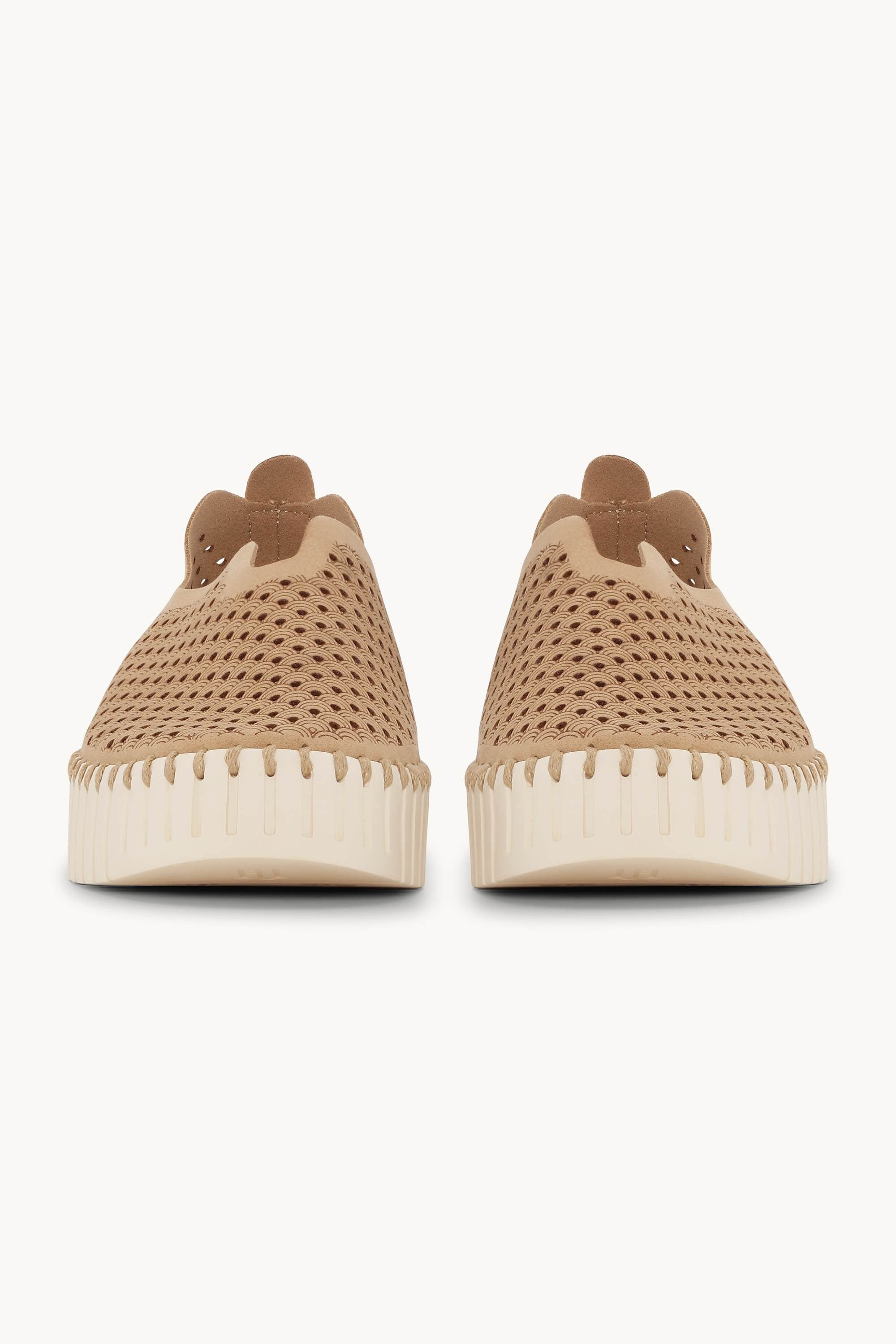 Platform Tulip Slipper - Latte