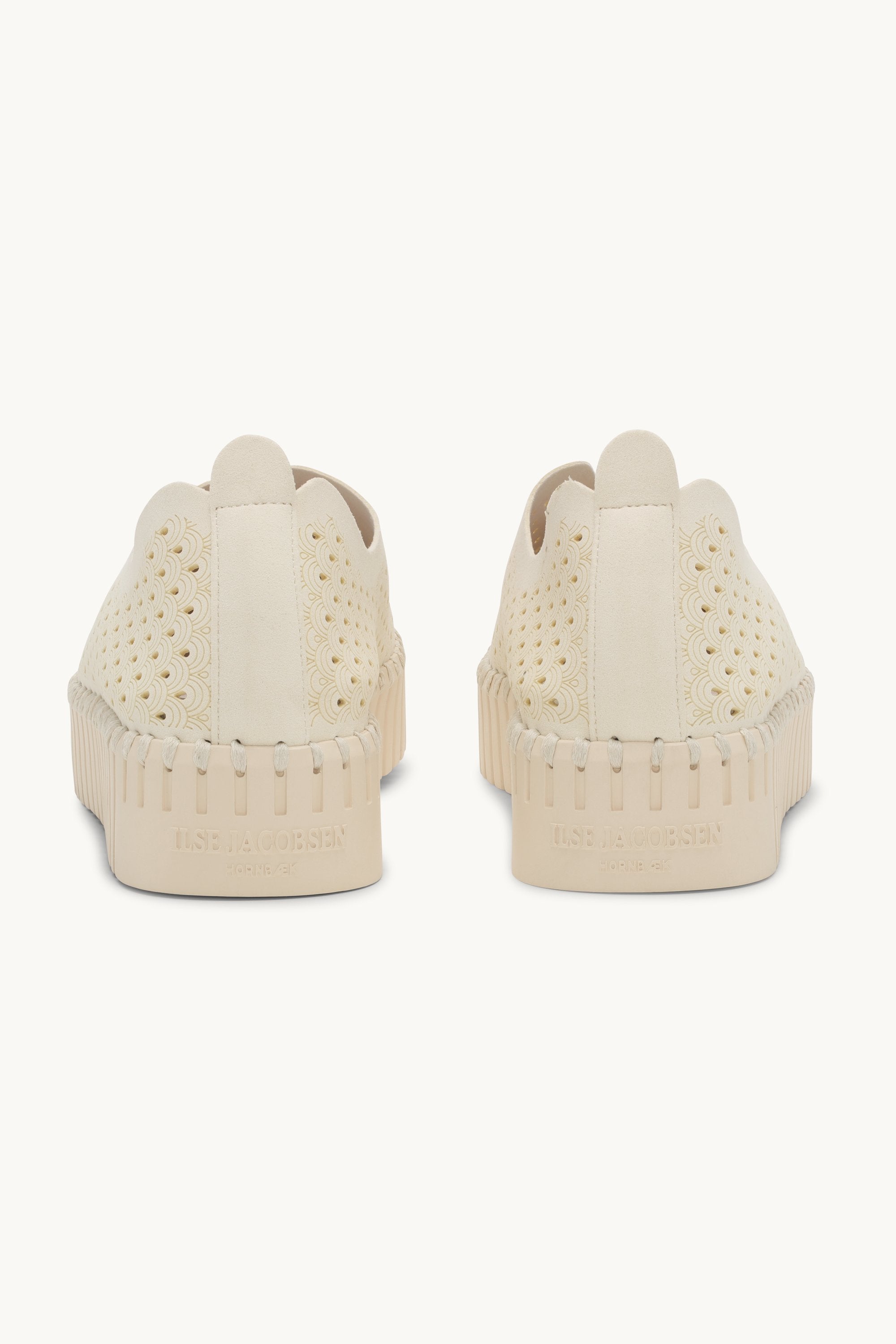 Platform Tulip Slipper - Milk Creme