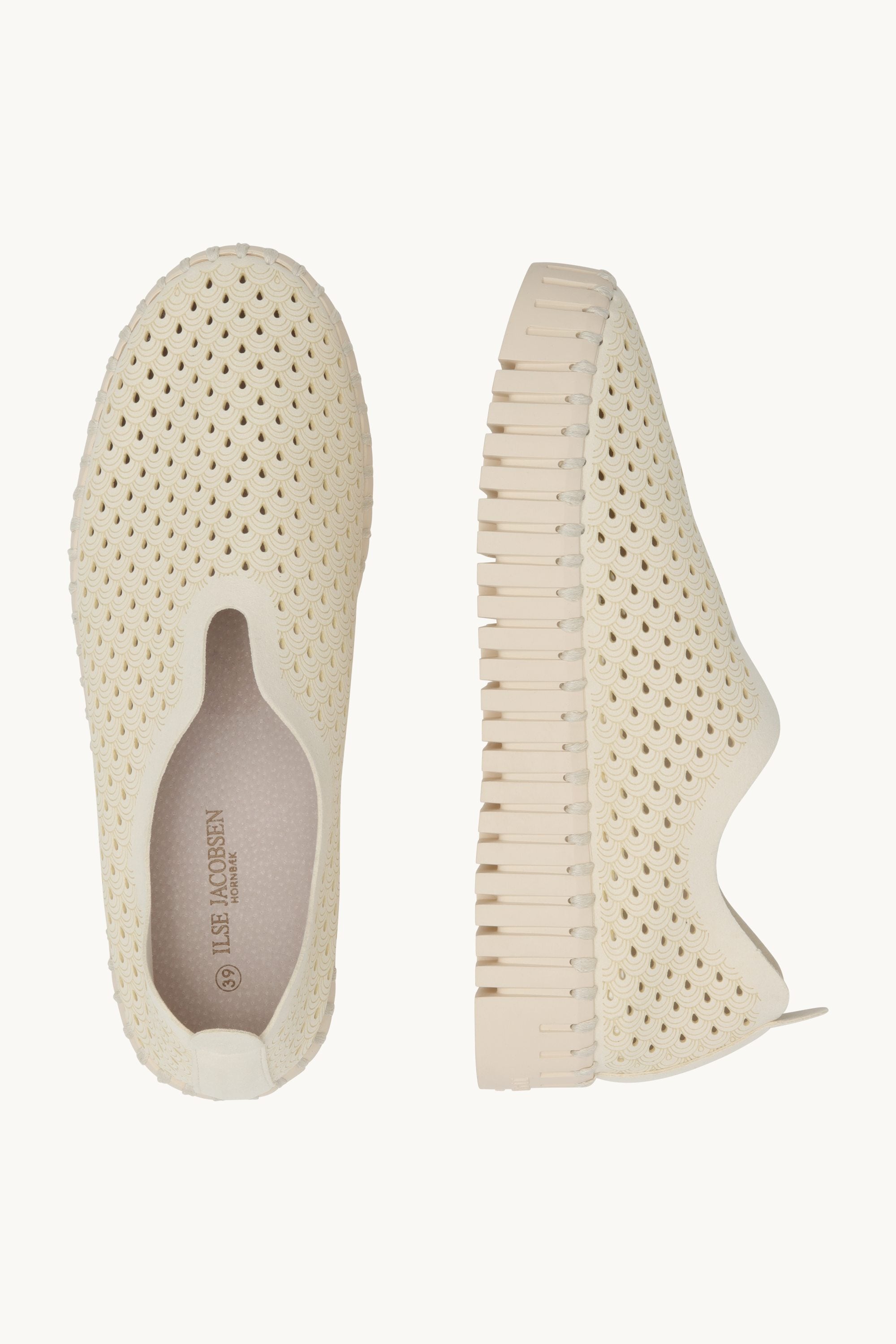 Platform Tulip Slipper - Milk Creme