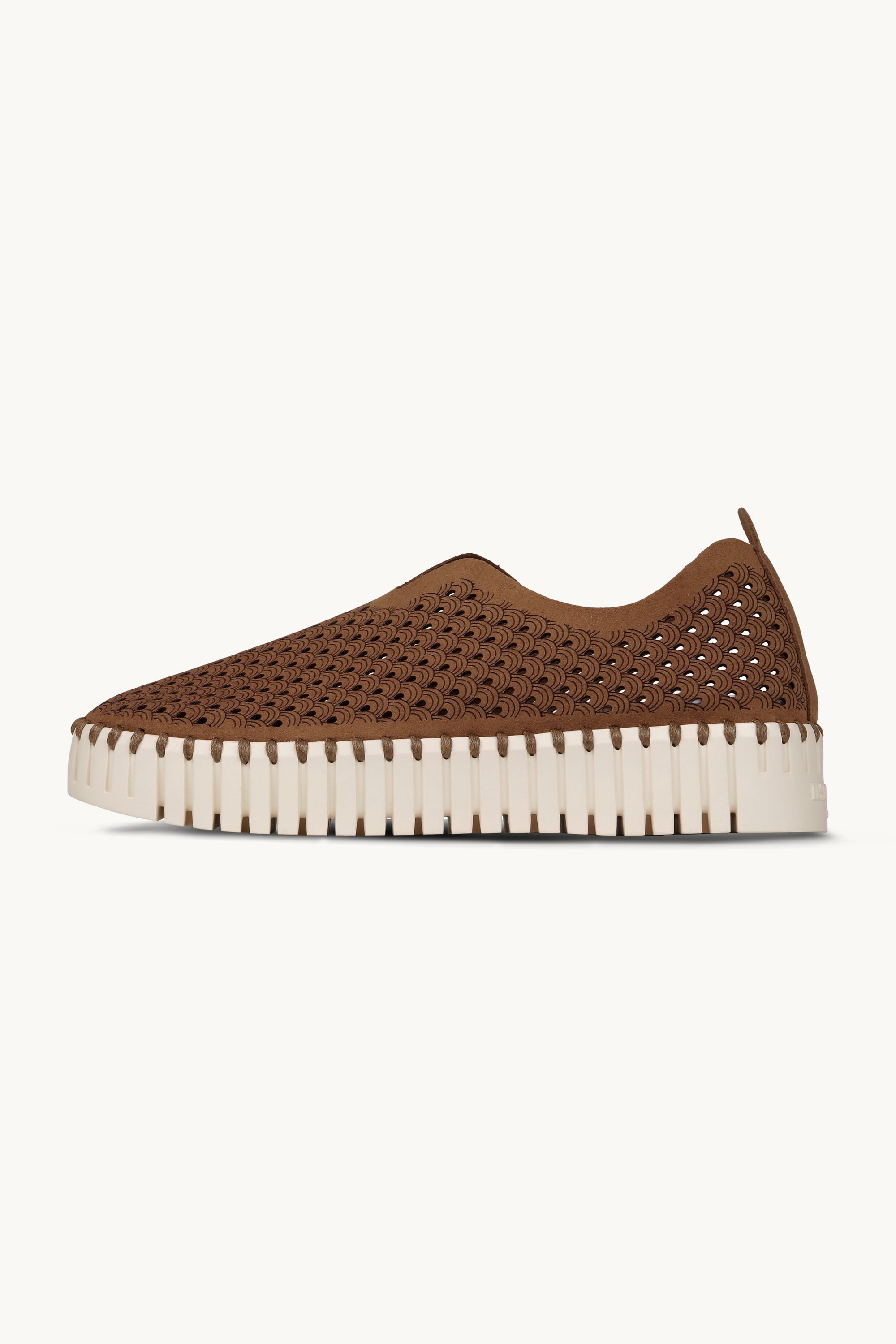 Platform Tulip Slipper - Tannin