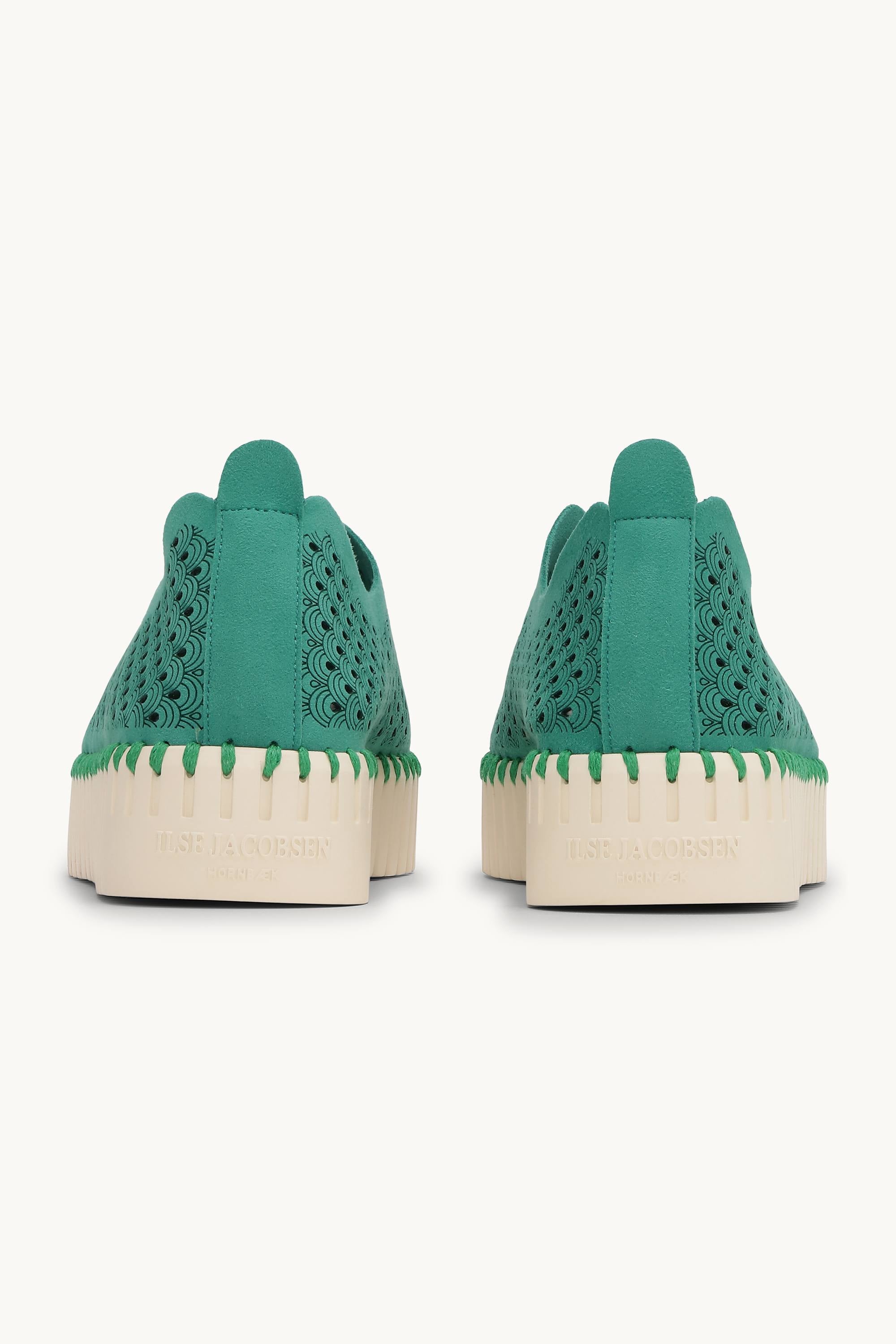 Platform Tulip Slipper - Spruce Pearled Ivory