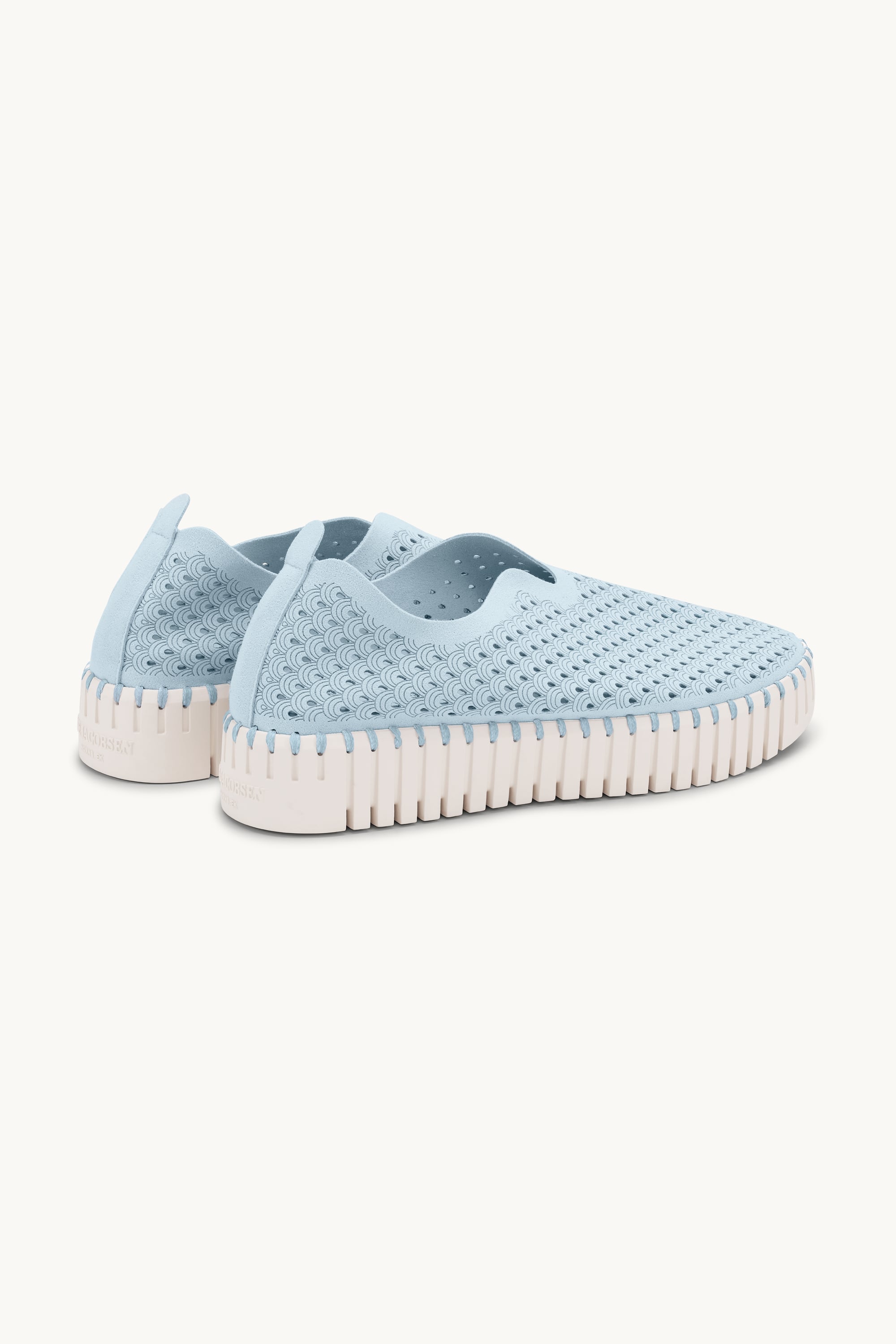 Platform Tulip Slipper - Ash Blue