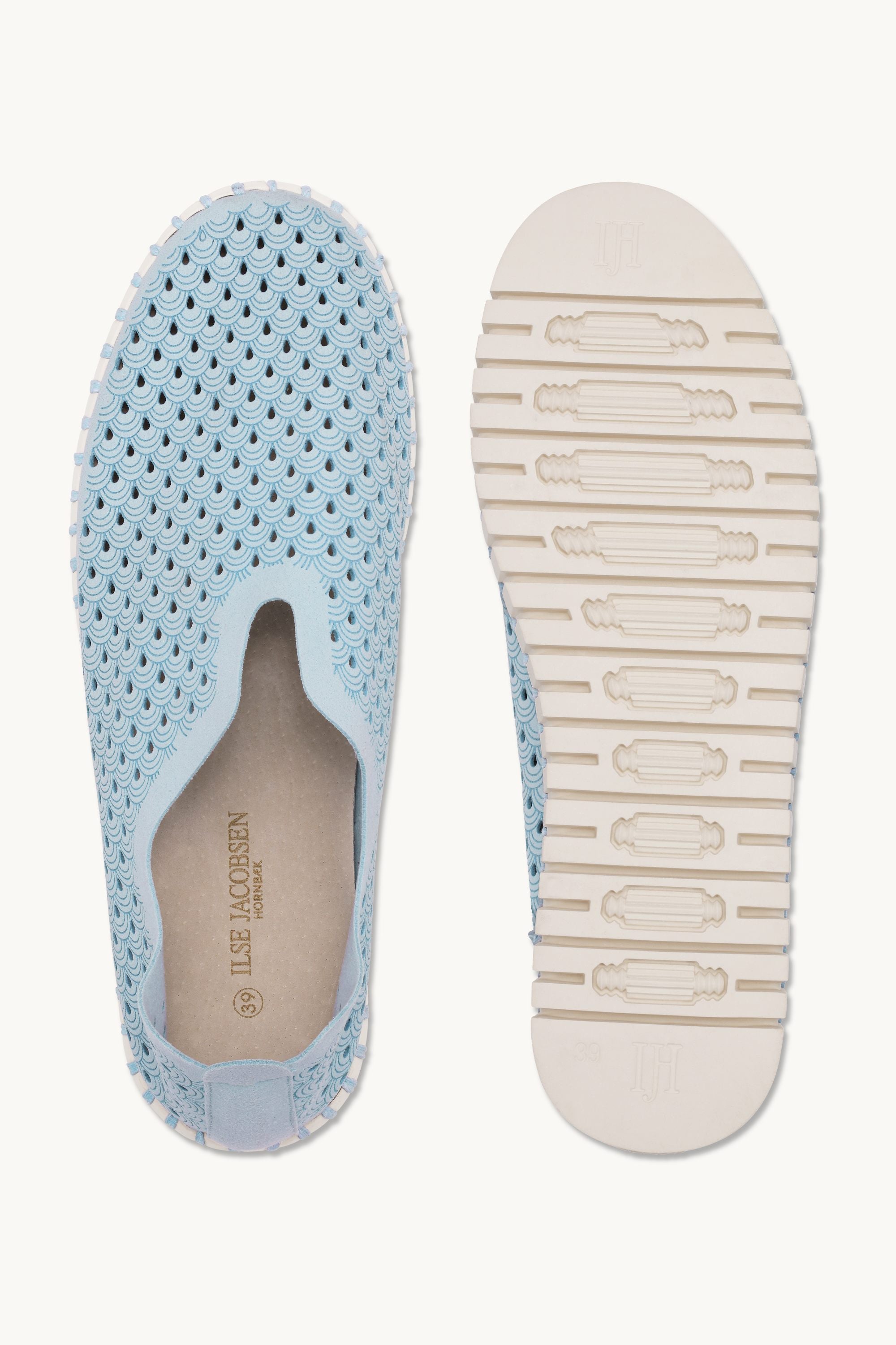 Platform Tulip Slipper - Ash Blue