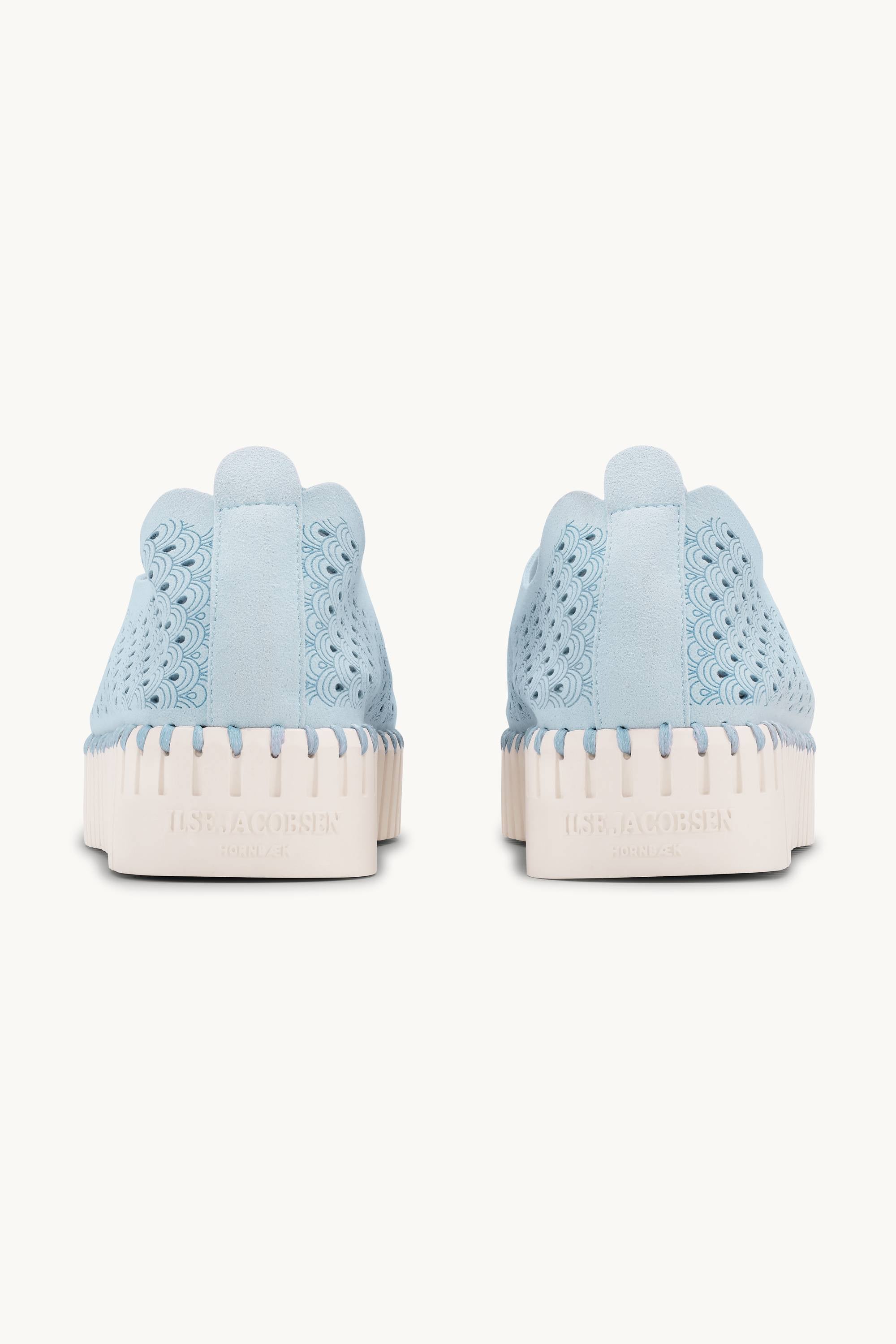 Platform Tulip Slipper - Ash Blue