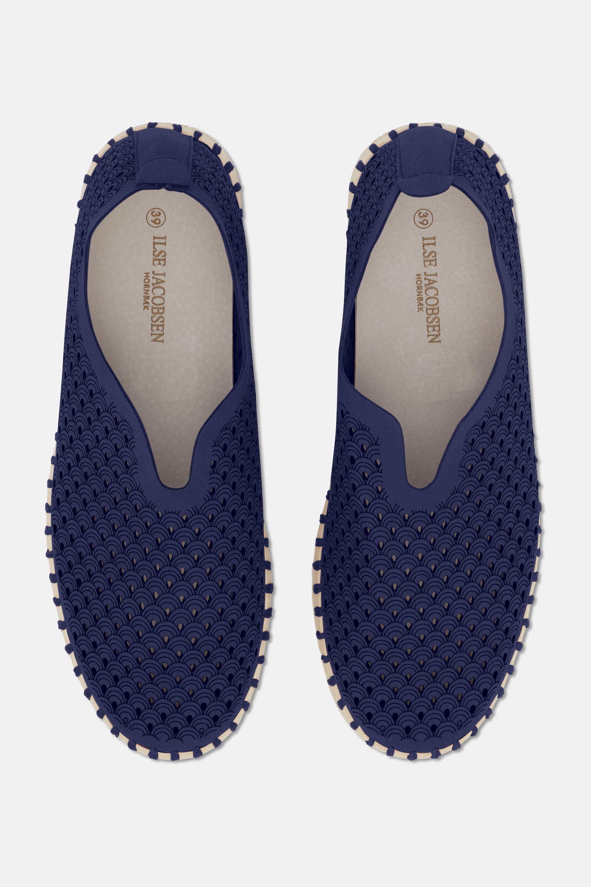 Platform Tulip Slipper - Dark Indigo