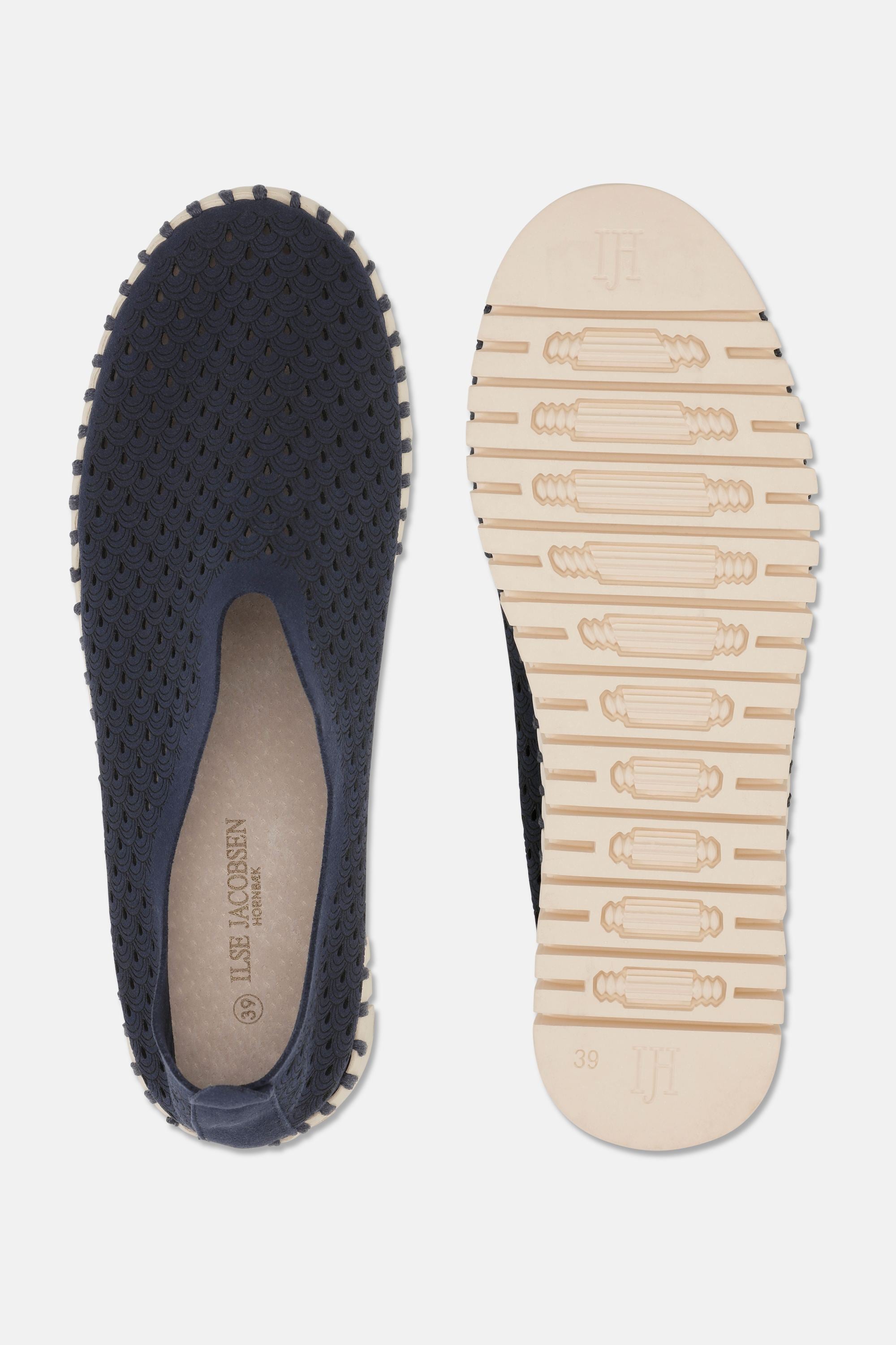 Platform Tulip Slipper - Dark Indigo