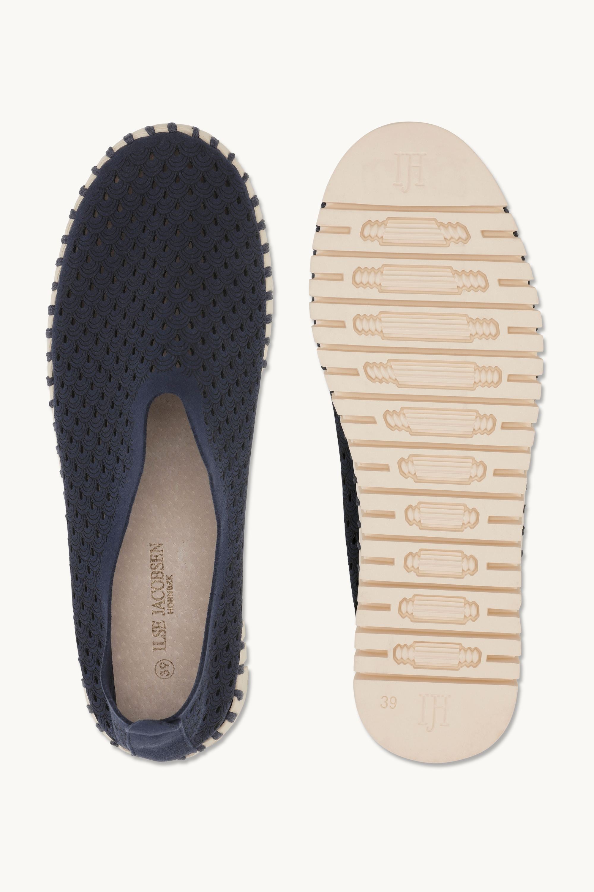 Platform Tulip Slipper - Dark Indigo