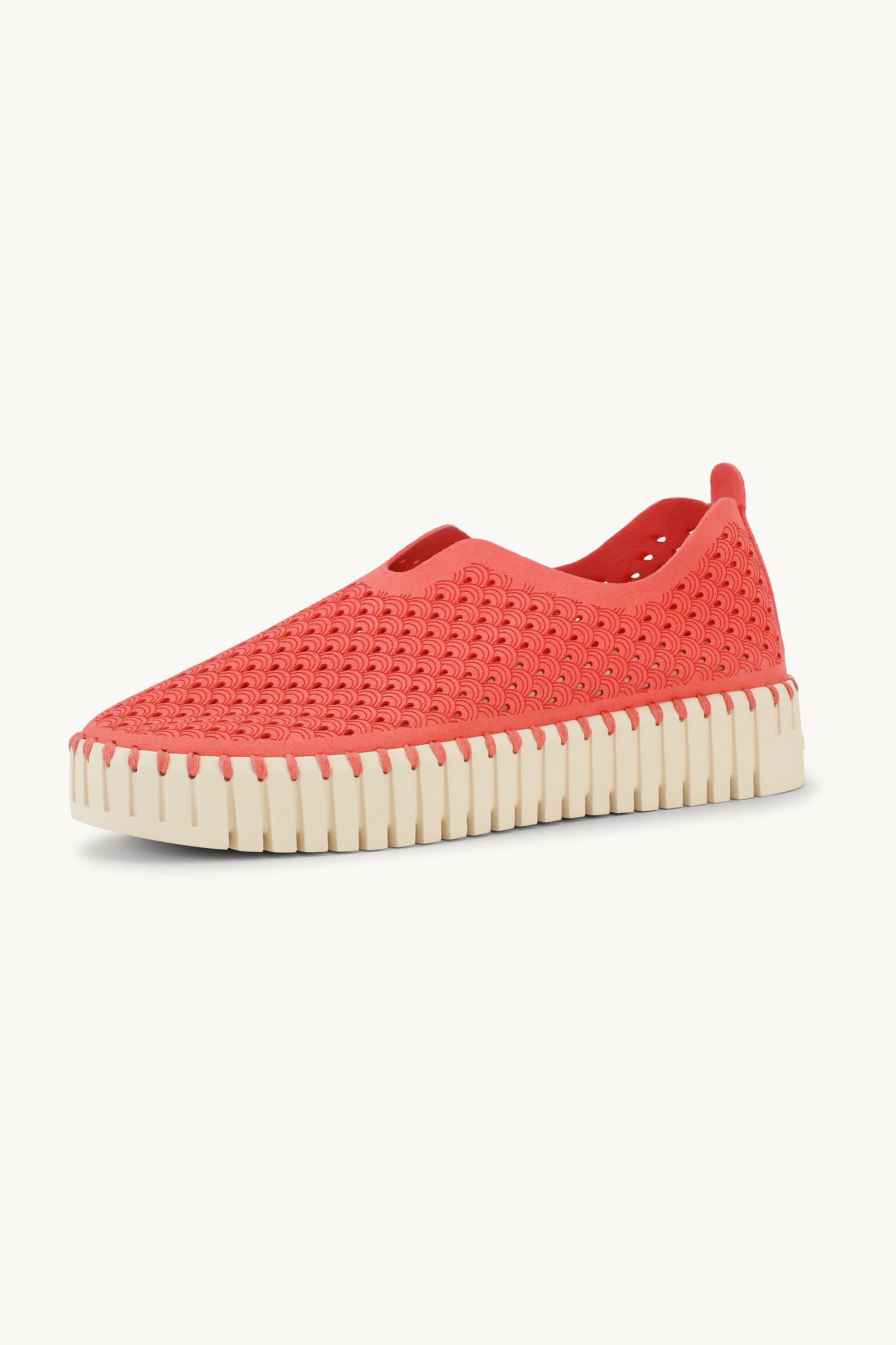 Platform Tulip Slipper - Raspberry