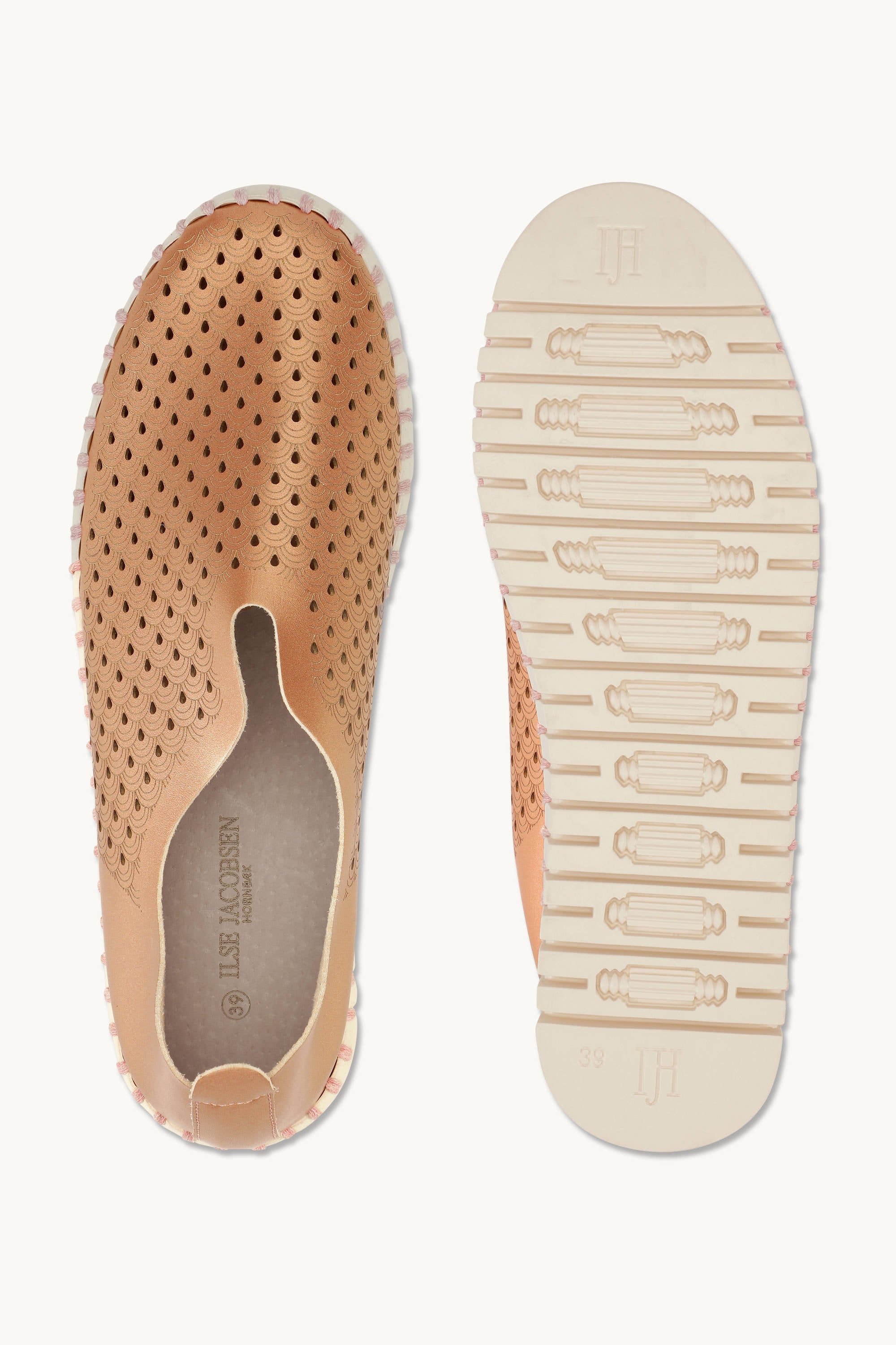 Tulip Slipper Metallic - Rose Gold