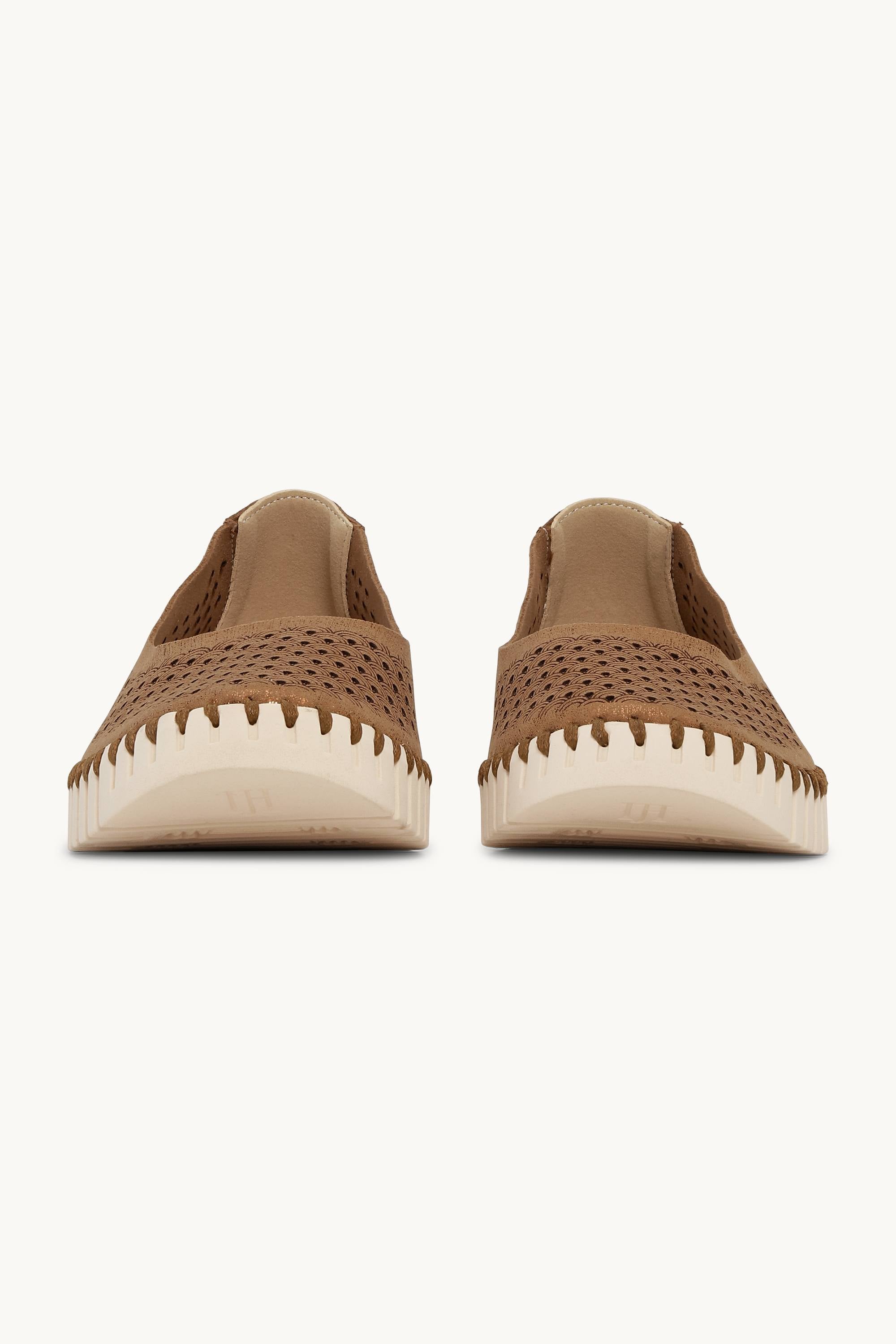 Tulip Slipper Glitter - Nougat Pearled Ivory