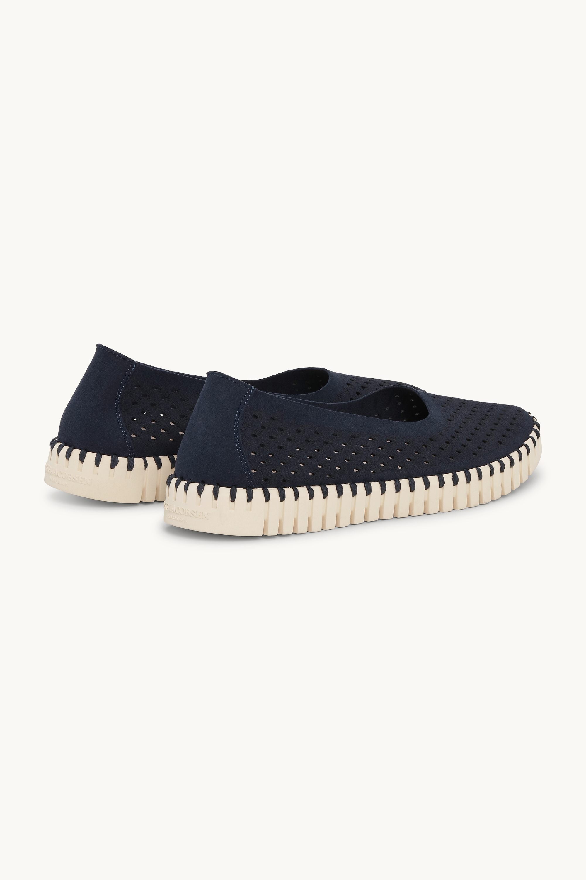 Ballerinas - Dark Indigo Pearled Ivory