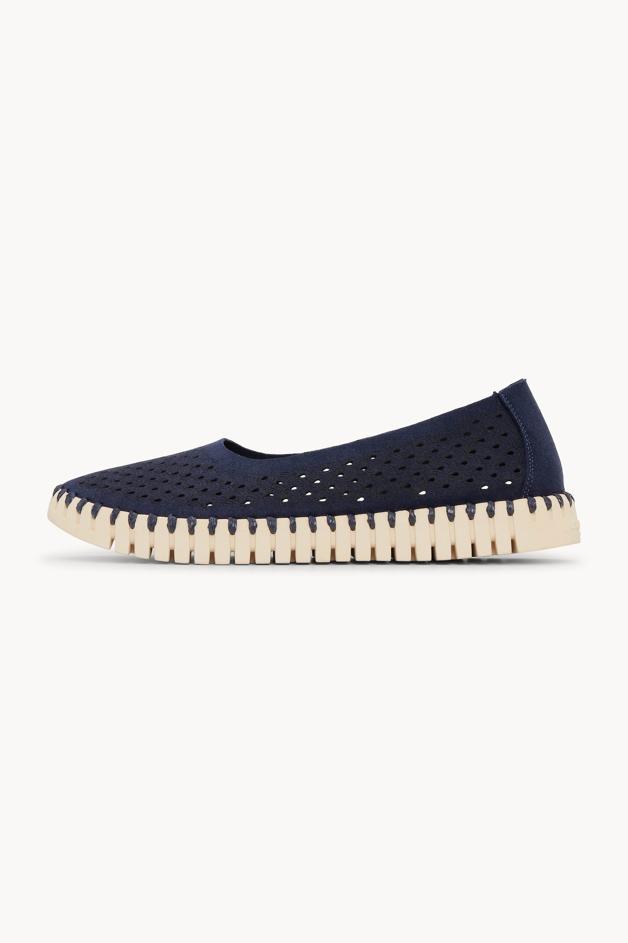 Ballerinas - Dark Indigo Pearled Ivory