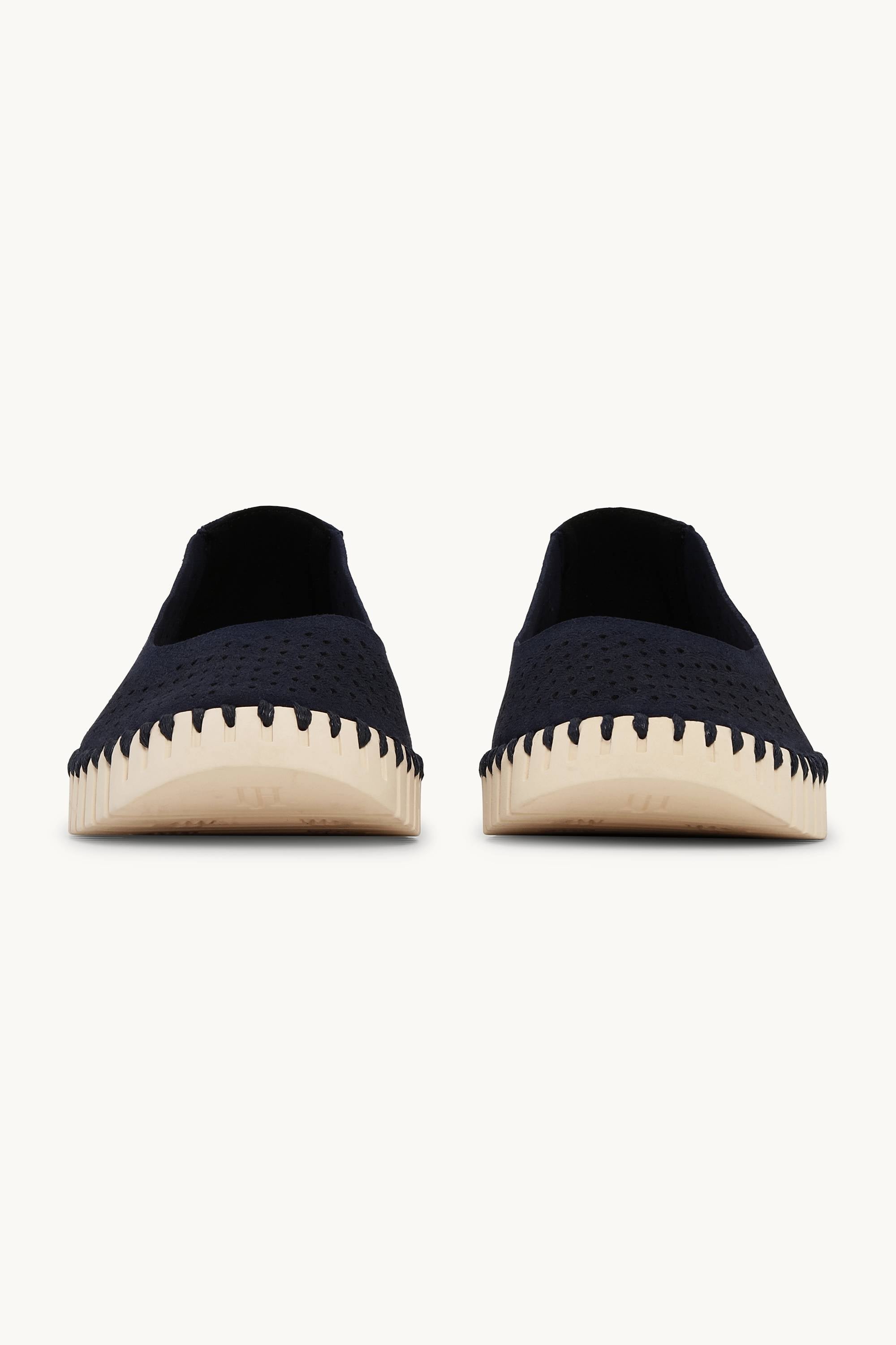 Ballerinas - Dark Indigo Pearled Ivory
