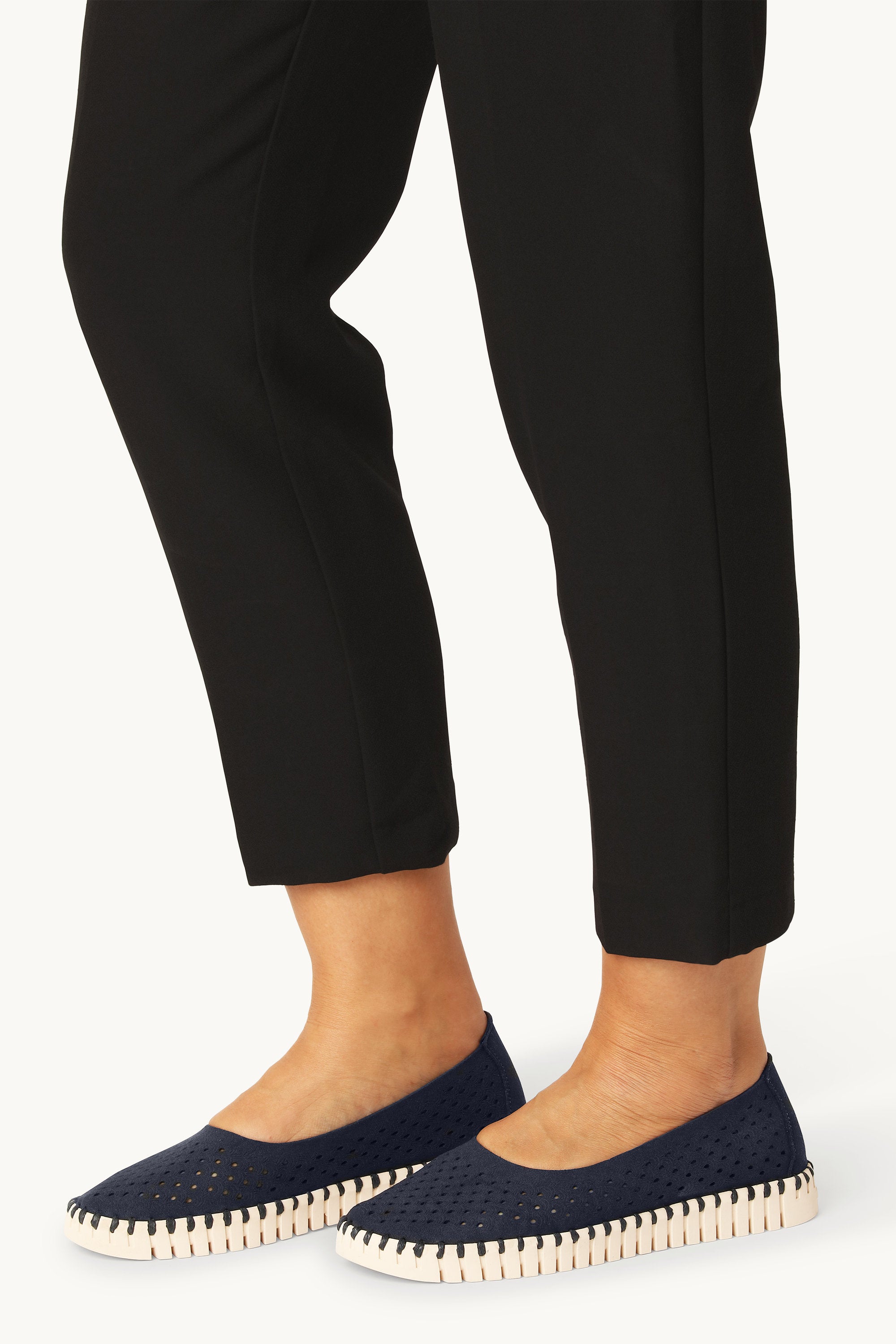 Ballerinas - Dark Indigo Pearled Ivory