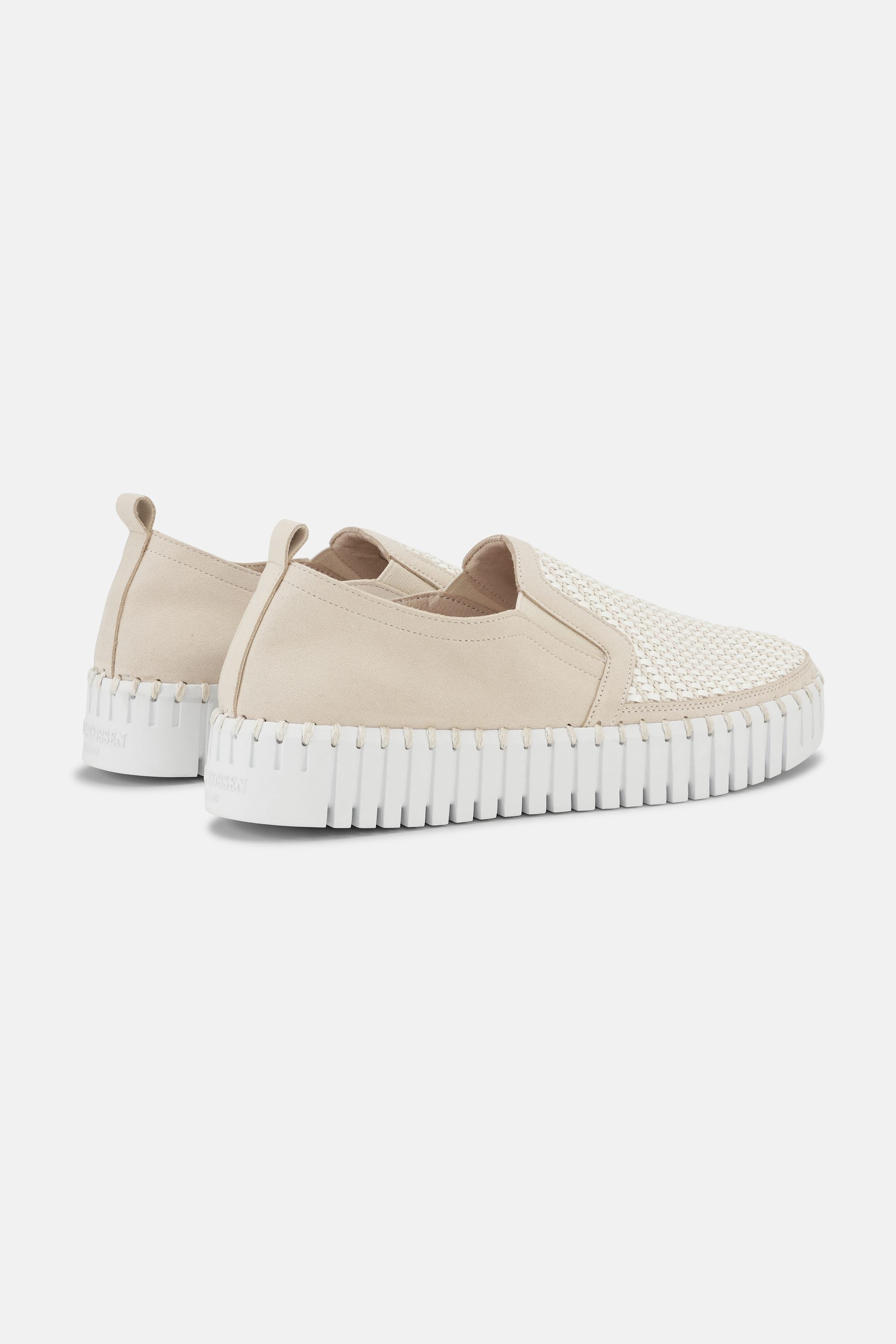 Tulip Plateauschuhe - Kit White