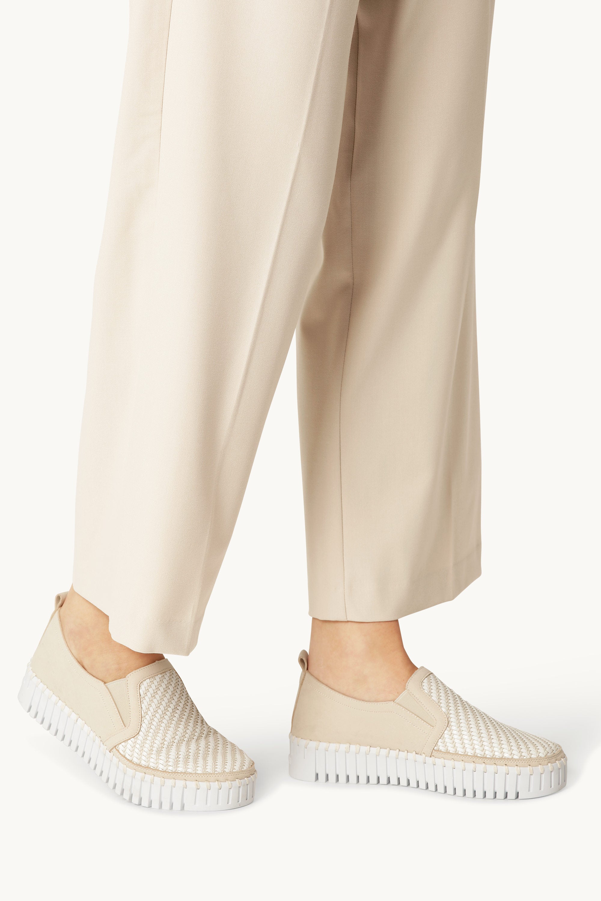 Tulip Plateauschuhe - Kit White