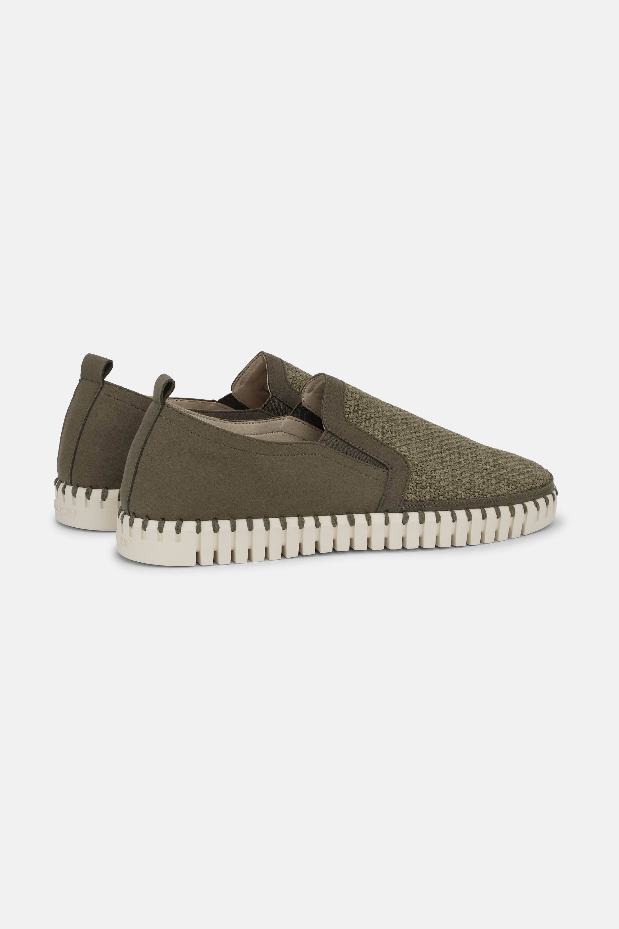 Bequeme Herrenschuhe - Deep Olive Pearled Ivory