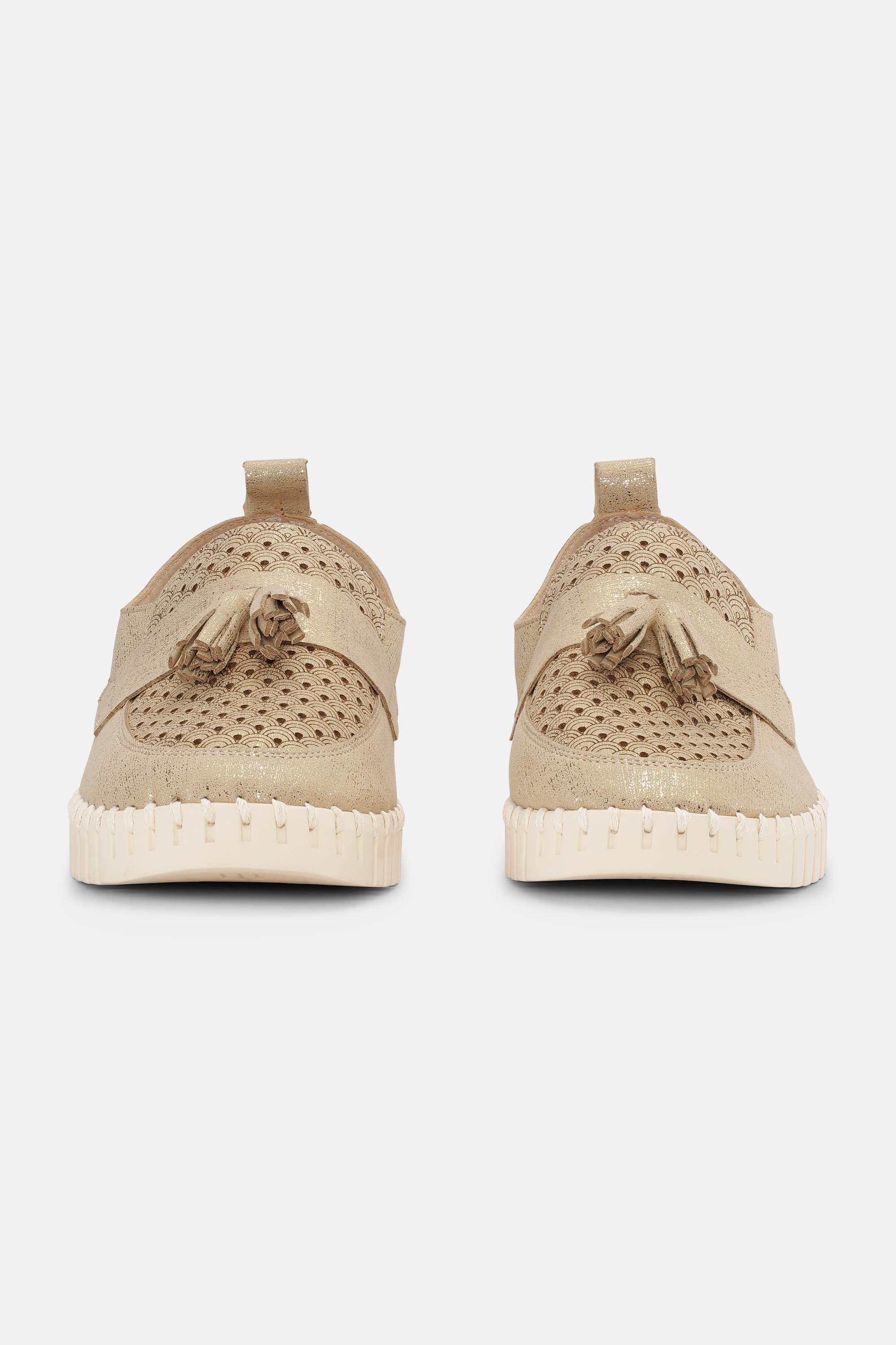 Tulip Loafer Tassel - Platin Camel