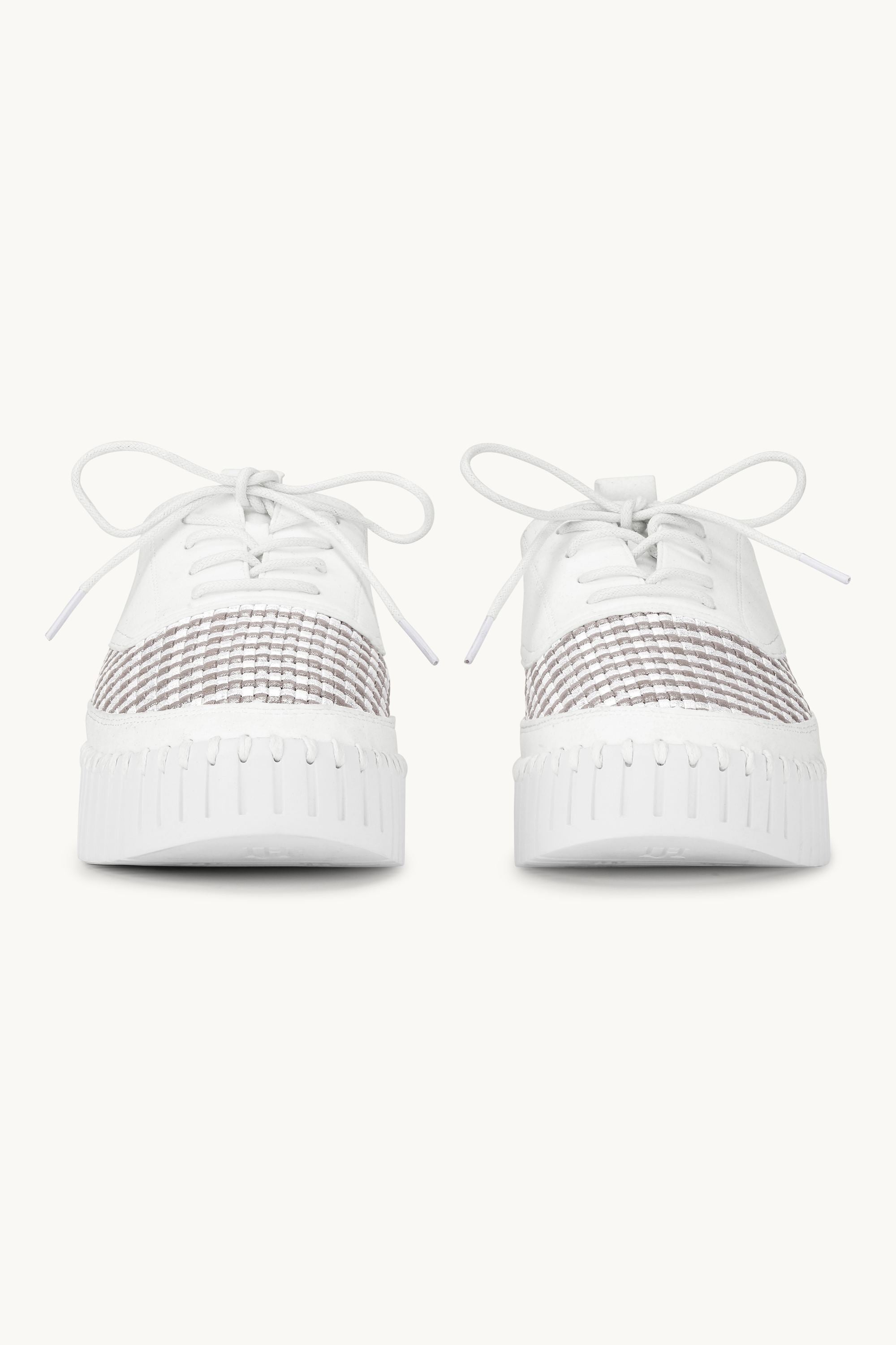 Tulip Slipper Mit Schnürung - White White