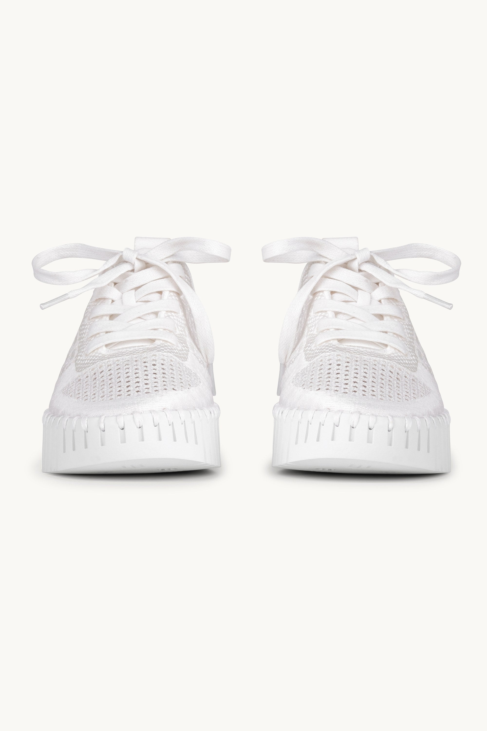 Tulip Slipper Mit Schnürung - White White