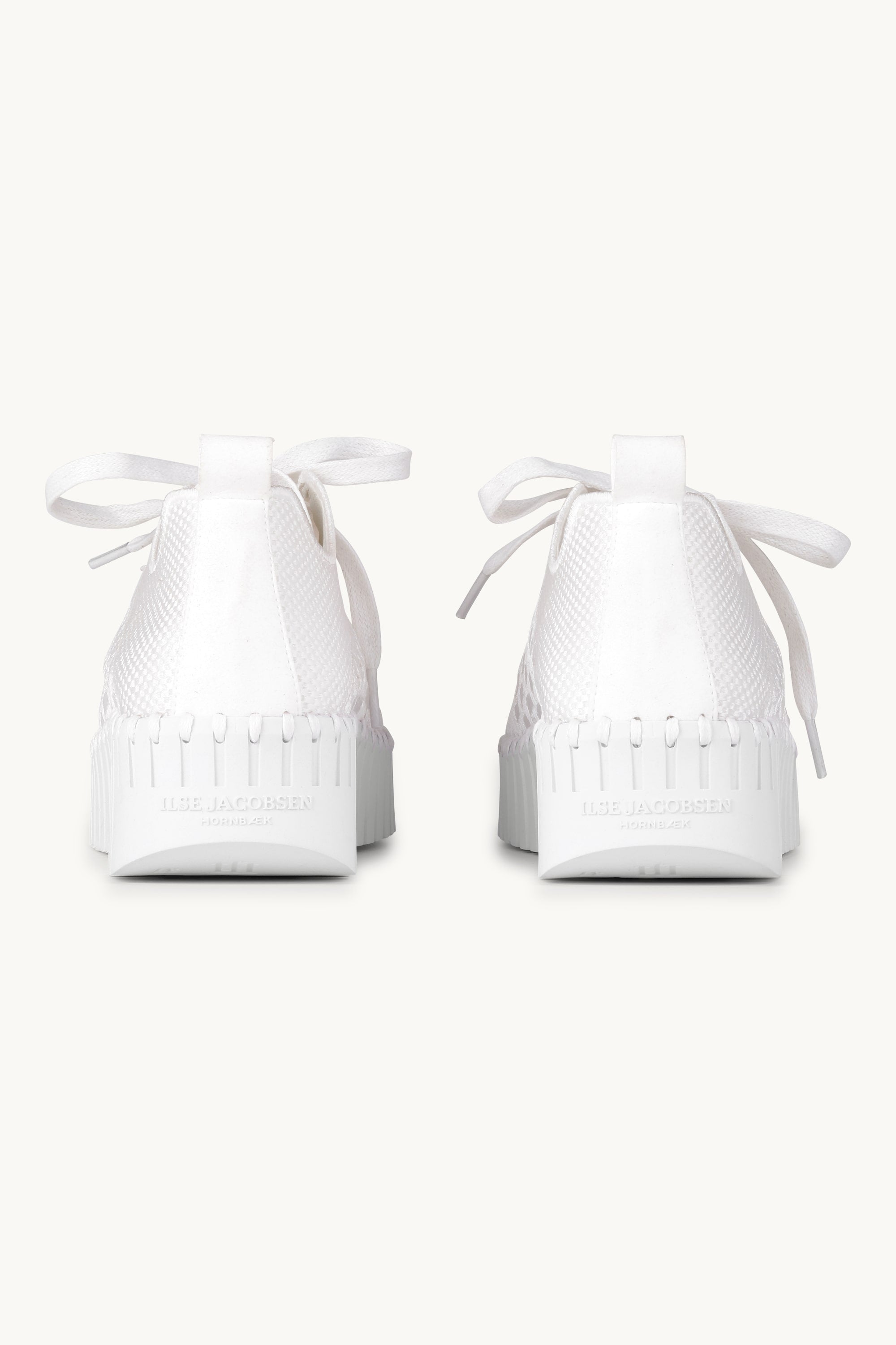 Tulip Slipper Mit Schnürung - White White