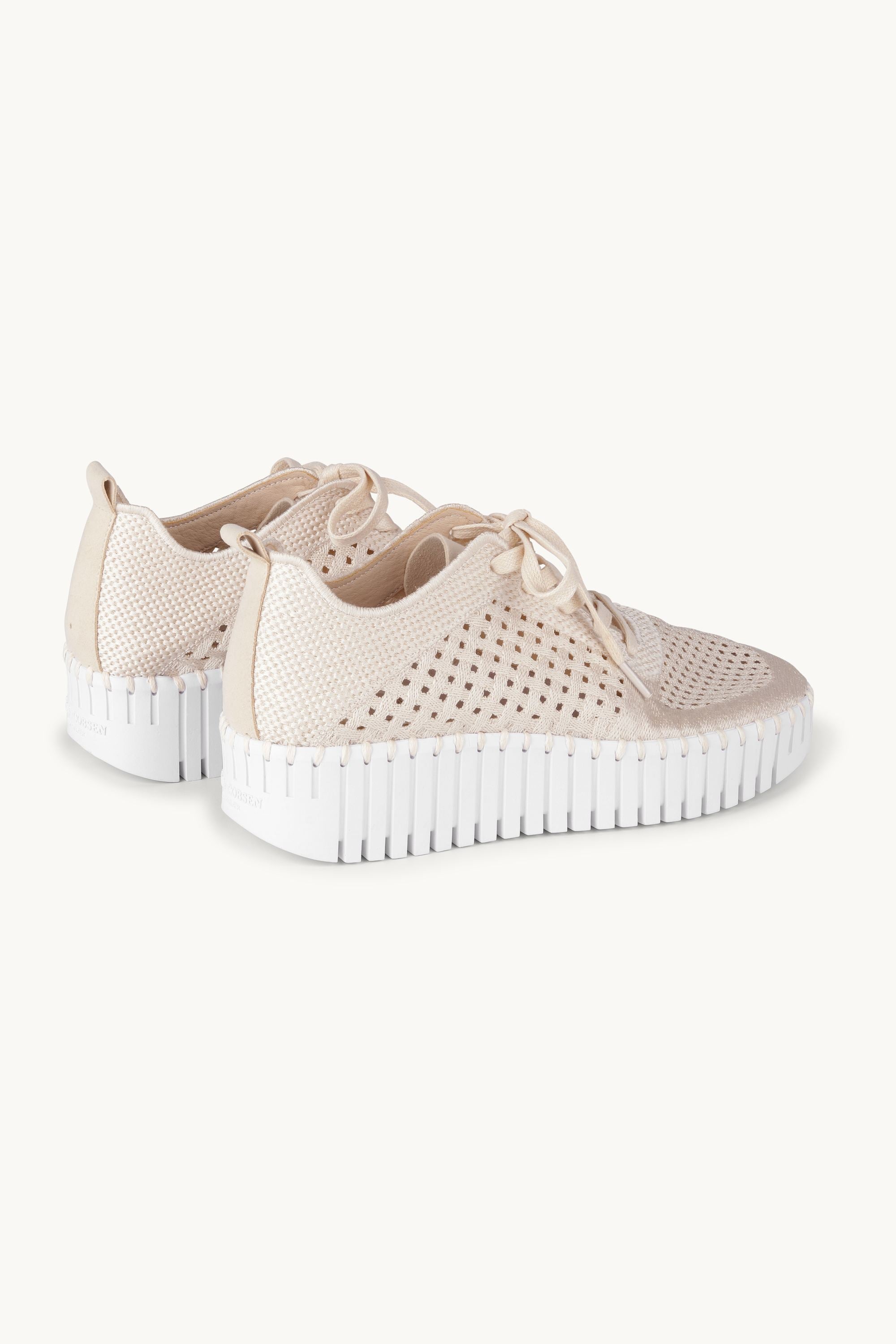 Tulip Slipper Mit Schnürung - Kit White